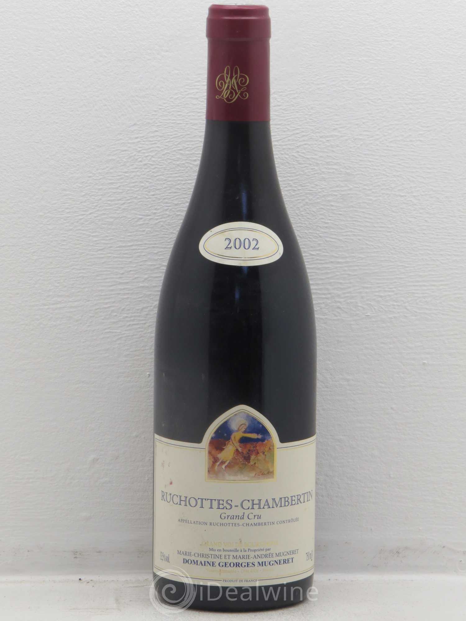 Ruchottes-Chambertin Grand Cru Georges Mugneret (Domaine) 2002 - Lot de 1 bouteille - 0