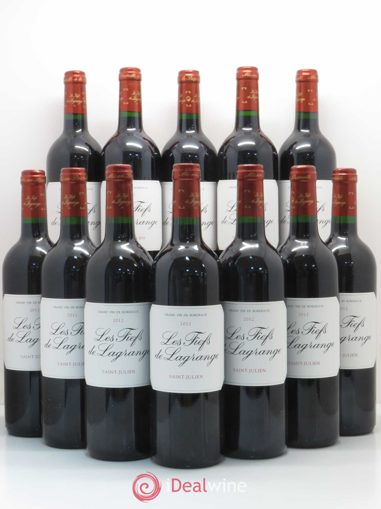 Les Fiefs de Lagrange Second Vin 2012 - Lot de 12 bouteilles - 0