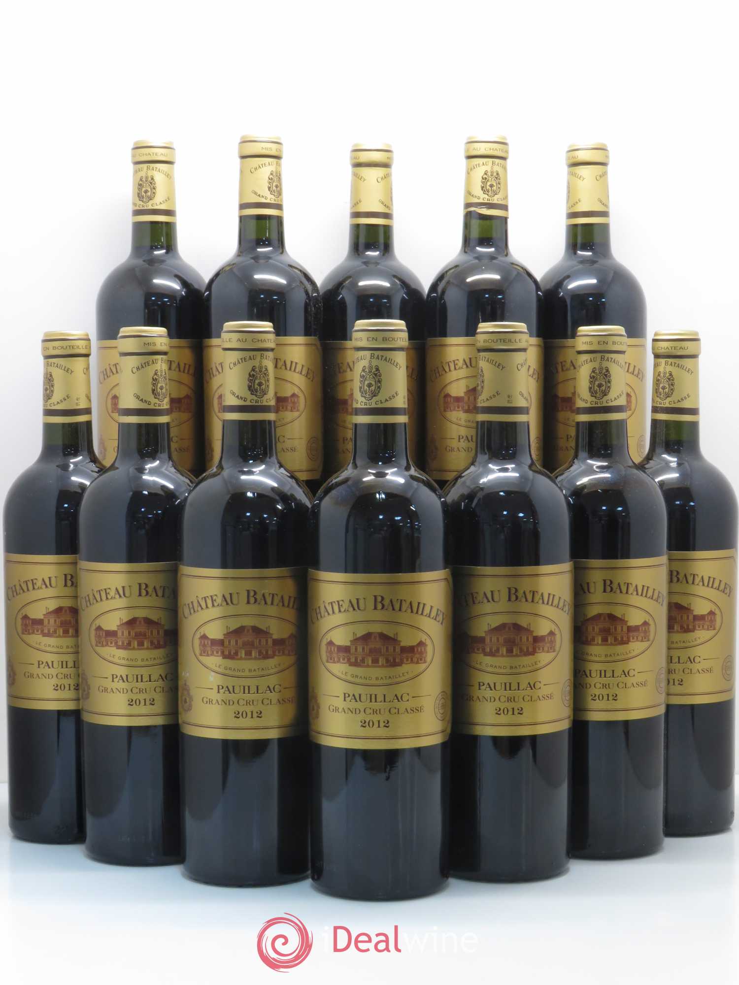 Château Batailley 5ème Grand Cru Classé 2012 - Lot de 12 bouteilles - 0