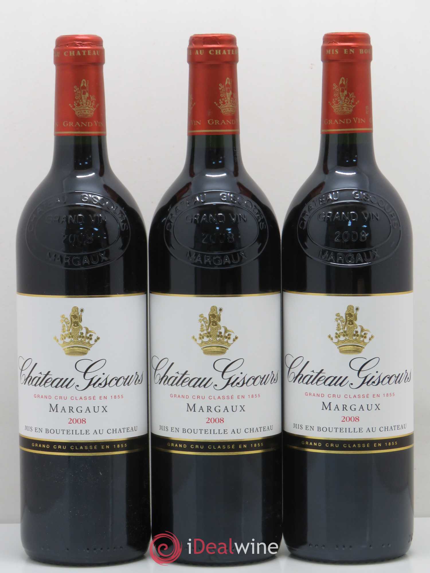 Château Giscours 3ème Grand Cru Classé 2008 - Lot de 12 bouteilles - 2