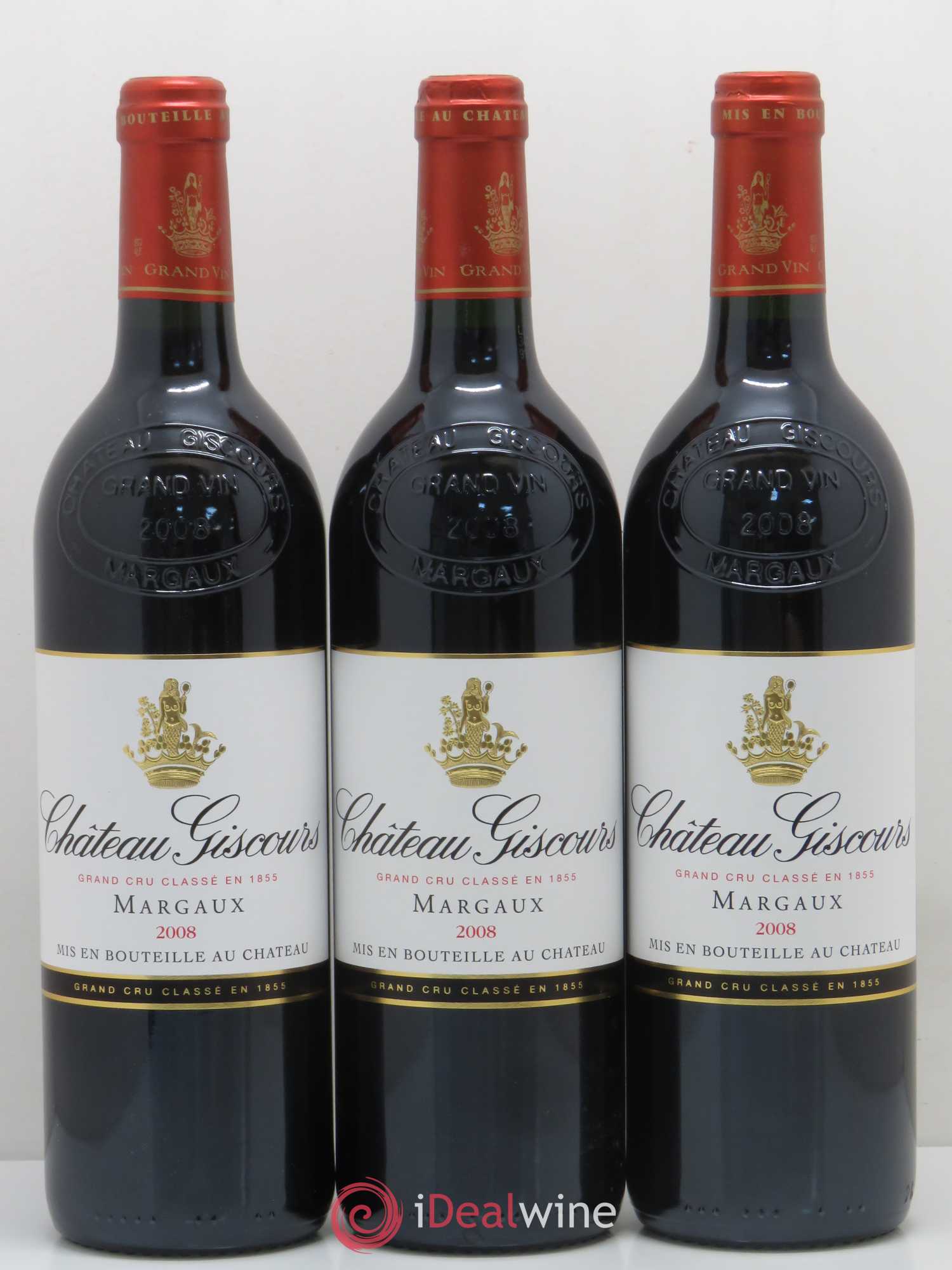 Château Giscours 3ème Grand Cru Classé 2008 - Lot de 12 bouteilles - 3