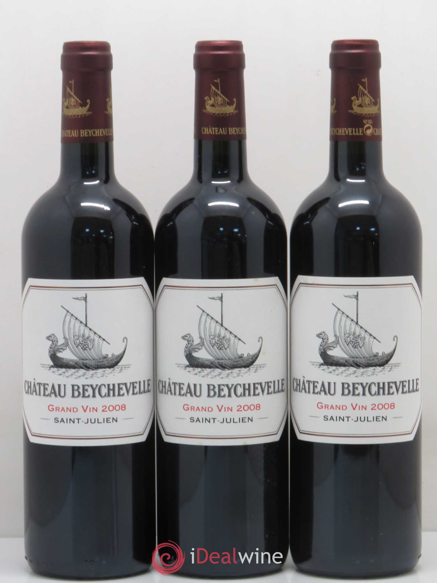 Château Beychevelle 4ème Grand Cru Classé 2008 - Lot de 12 bouteilles - 2