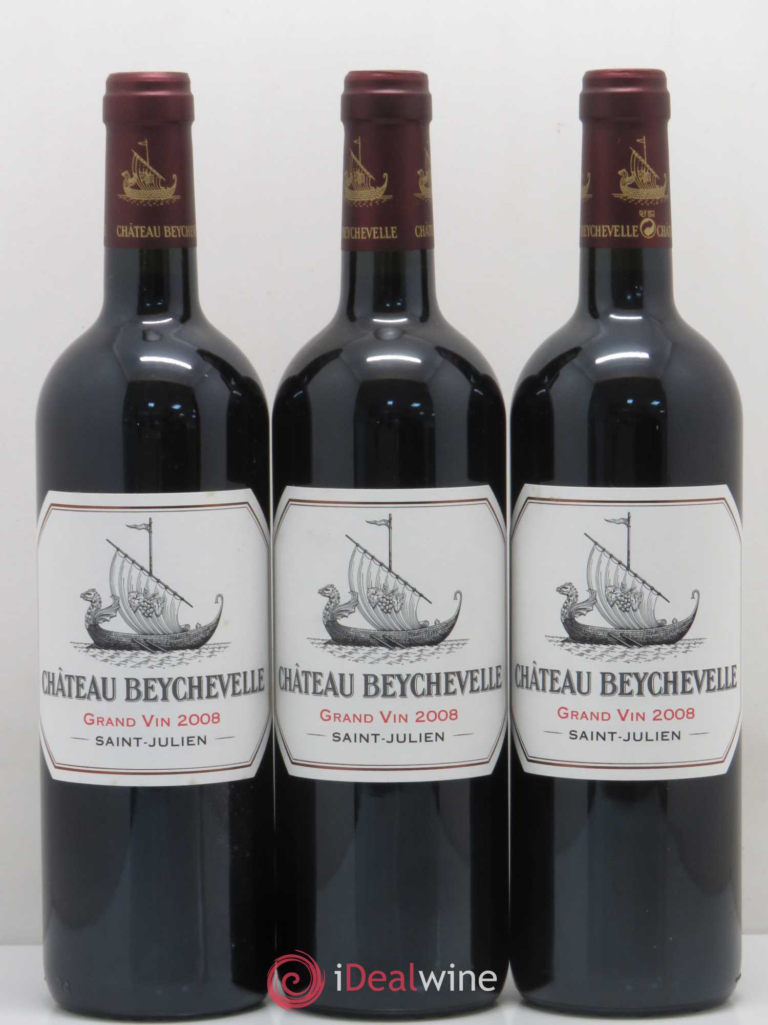 Château Beychevelle 4ème Grand Cru Classé 2008 - Lot de 12 bouteilles - 4