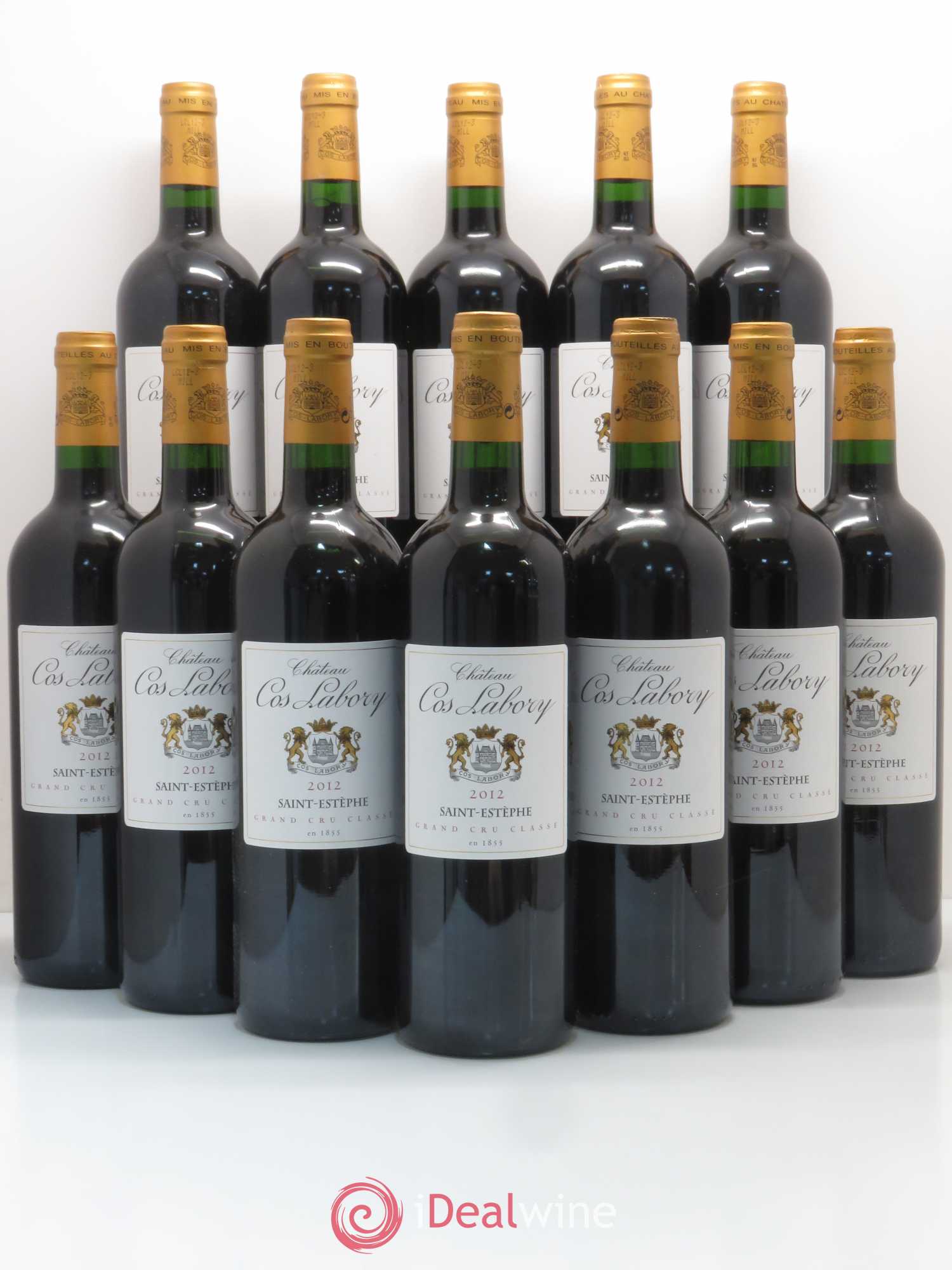 Château Cos Labory 5ème Grand Cru Classé 2012 - Lot de 12 bouteilles - 0