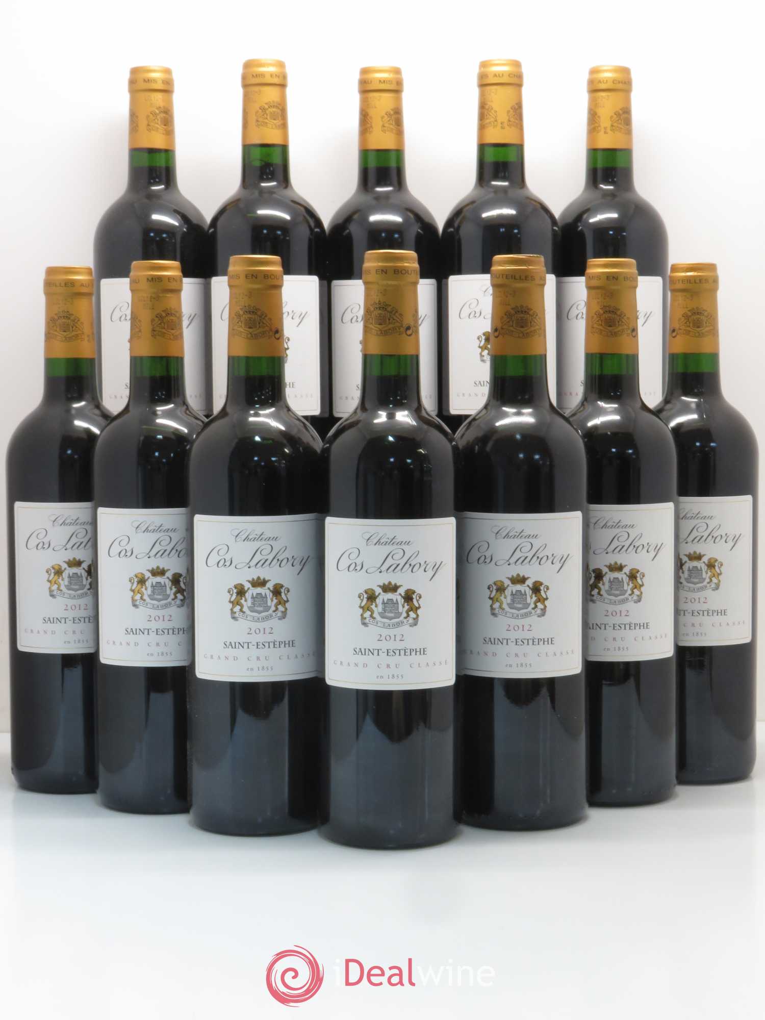 Château Cos Labory 5ème Grand Cru Classé 2012 - Lot de 12 bouteilles - 0