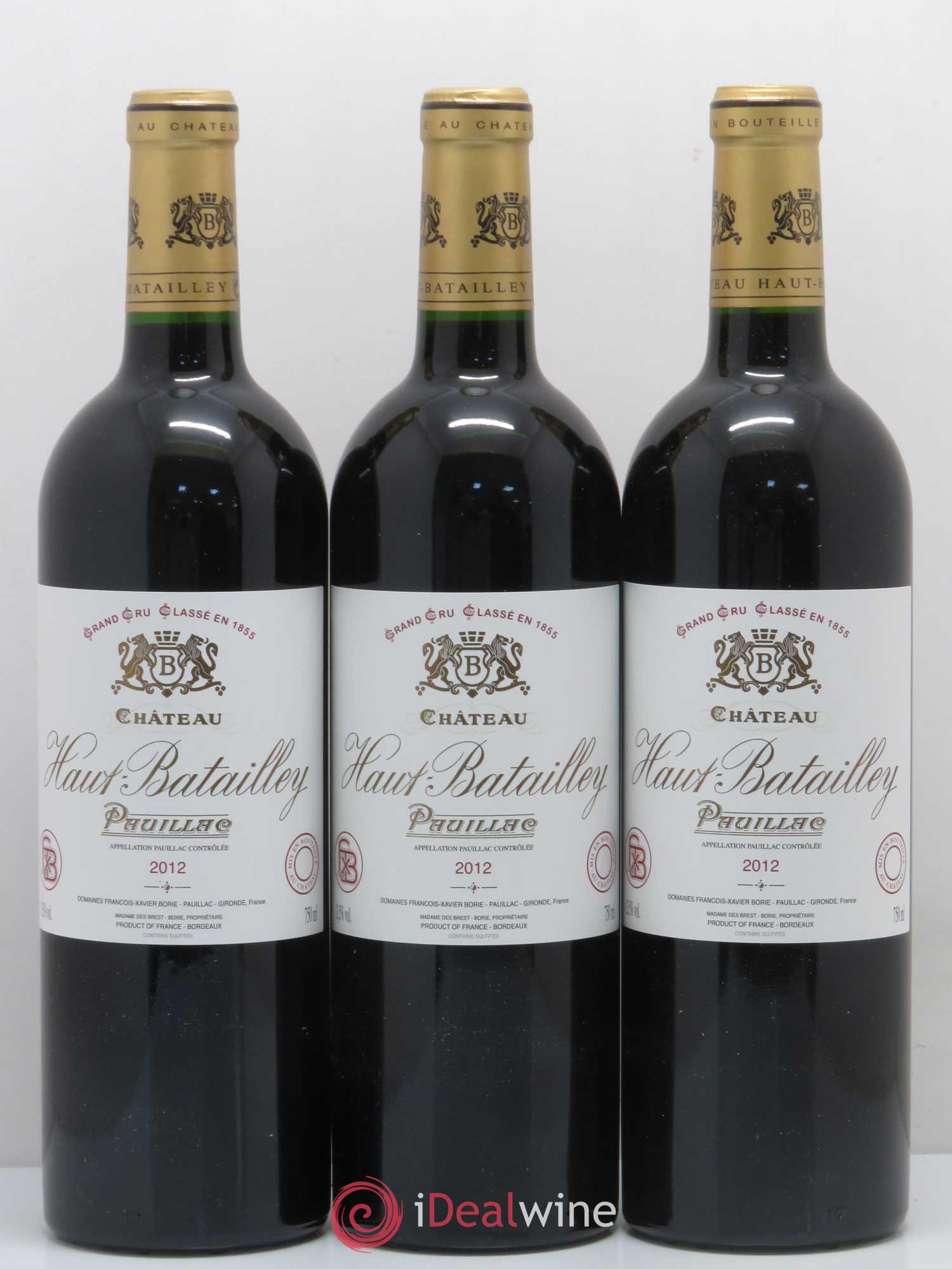 Château Haut Batailley 5ème Grand Cru Classé 2012 - Lot de 12 bouteilles - 4