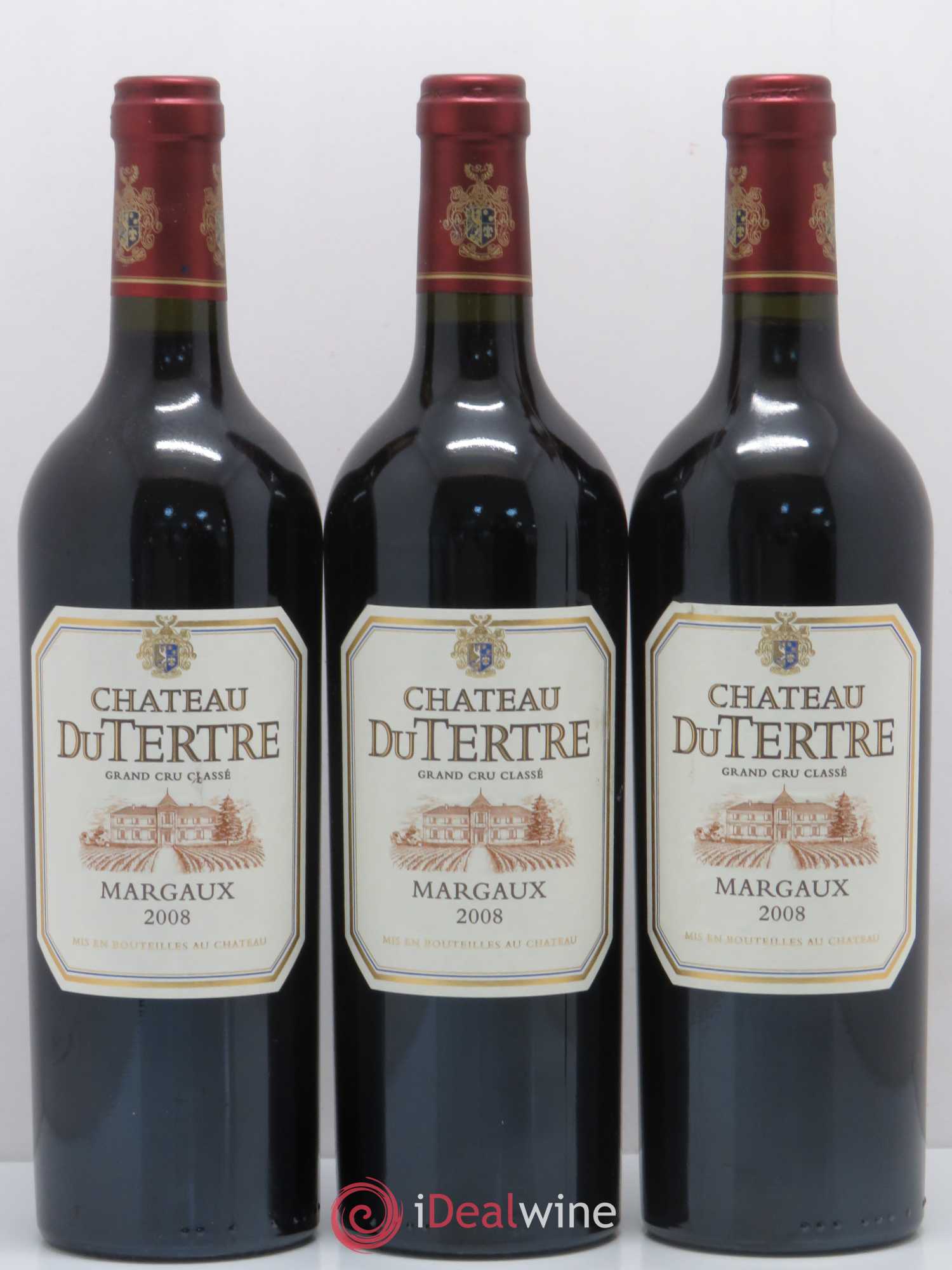 Château du Tertre 5ème Grand Cru Classé 2008 - Lot de 12 bouteilles - 1