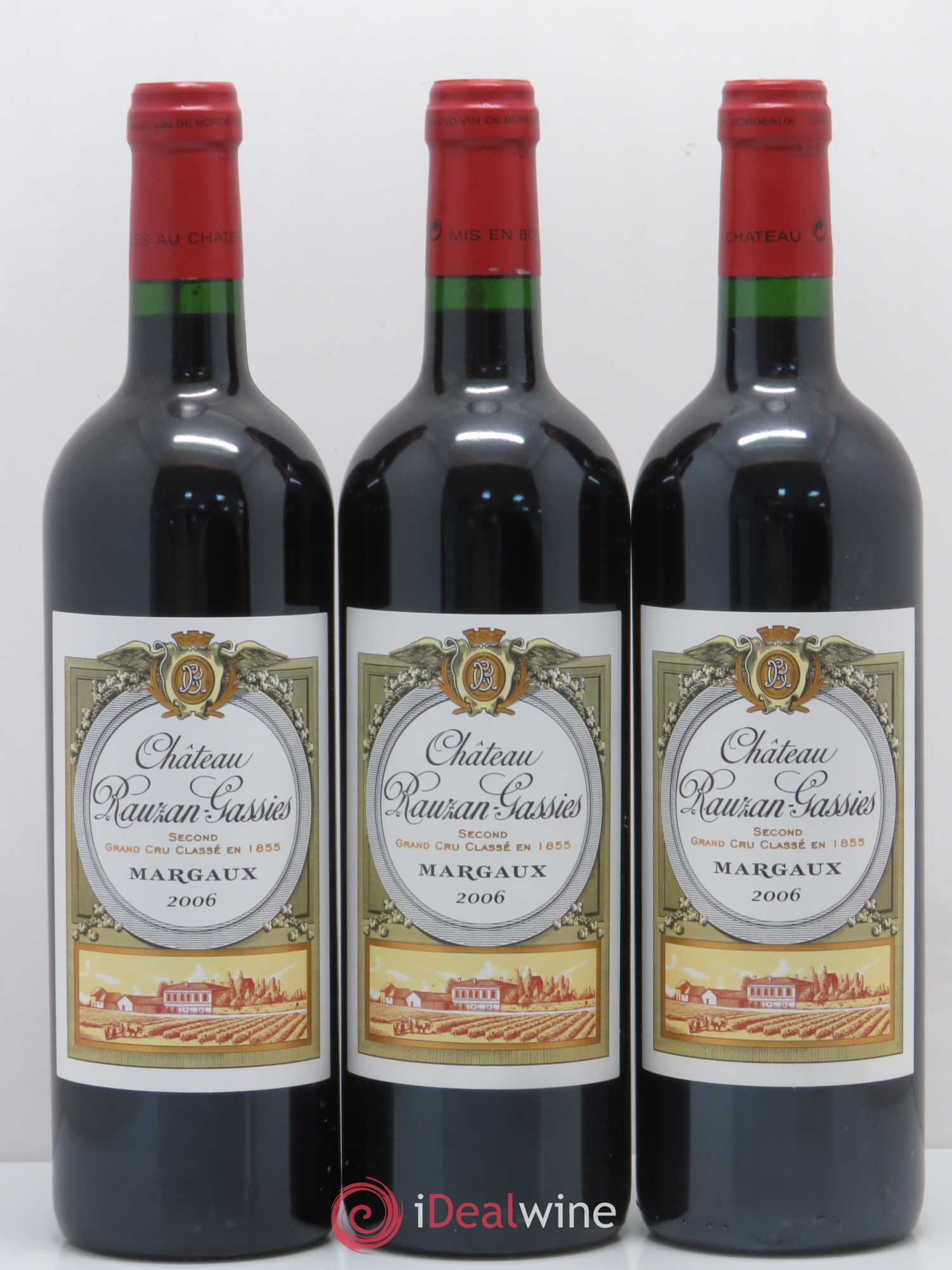 Château Rauzan-Gassies 2ème Grand Cru Classé 2006 - Lot de 12 bouteilles - 2