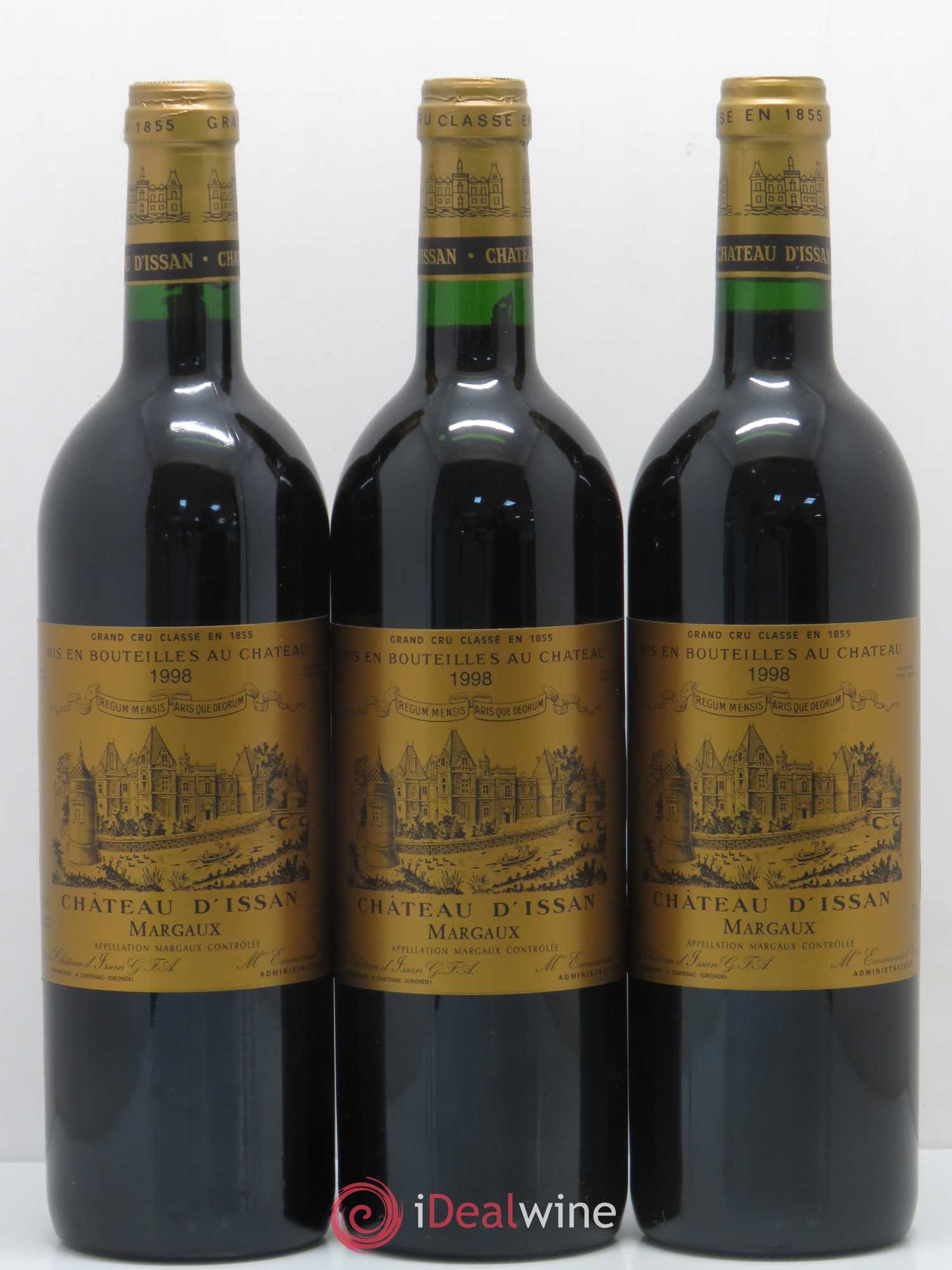 Château d'Issan 3ème Grand Cru Classé 1998 - Lot de 12 bouteilles - 4