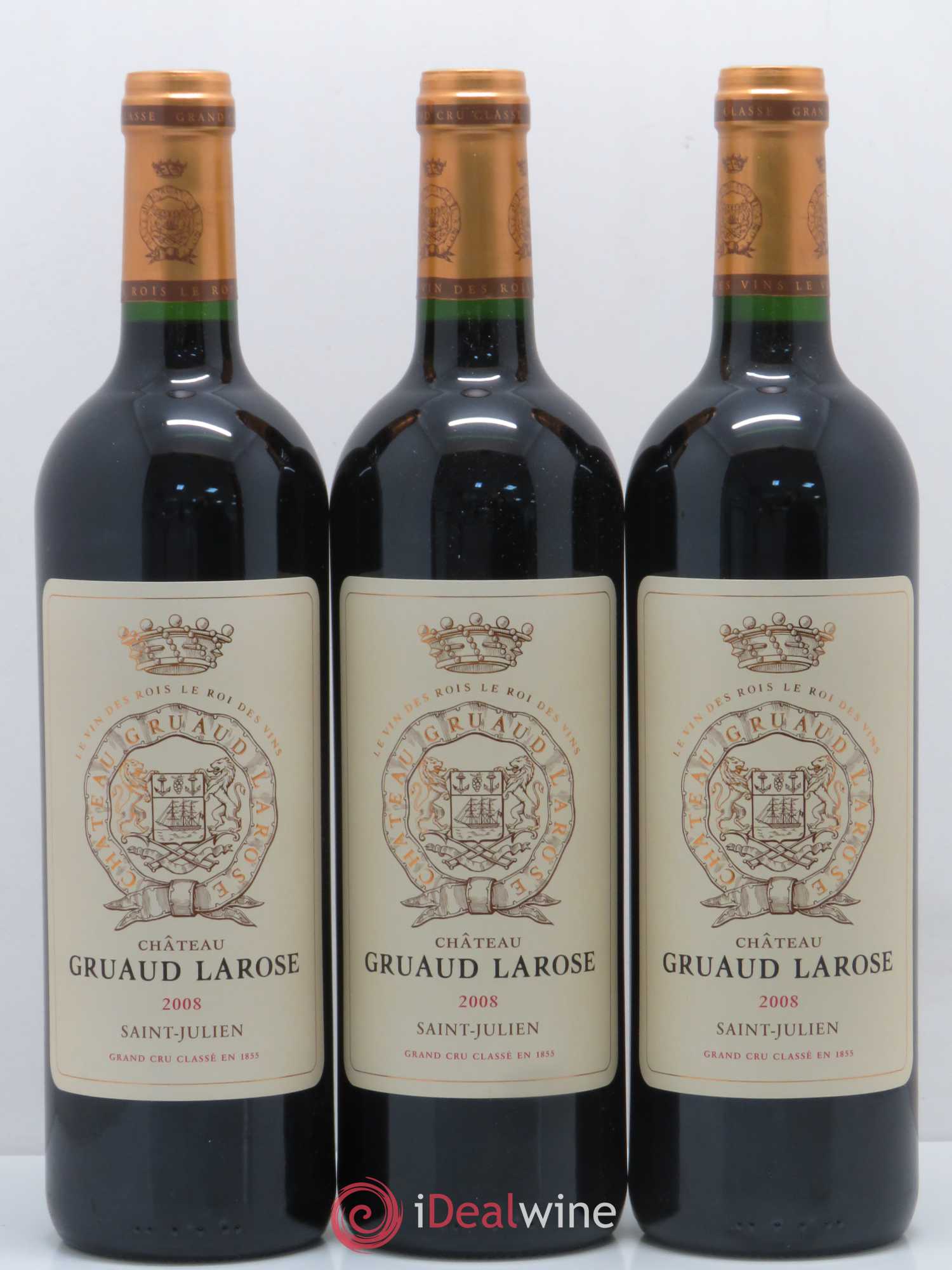 Château Gruaud Larose 2ème Grand Cru Classé 2008 - Lot de 12 bouteilles - 1