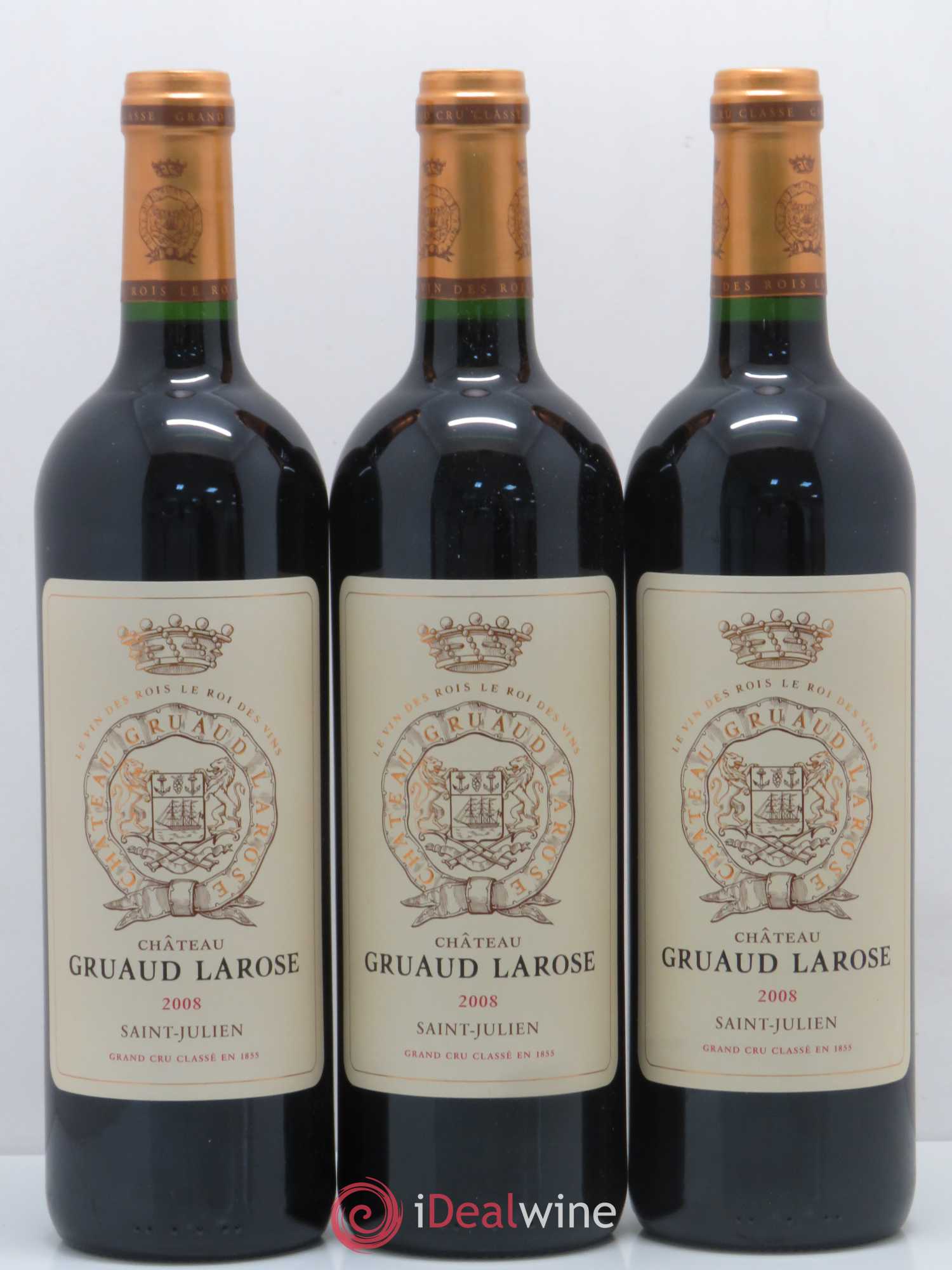 Château Gruaud Larose 2ème Grand Cru Classé 2008 - Lot de 12 bouteilles - 2