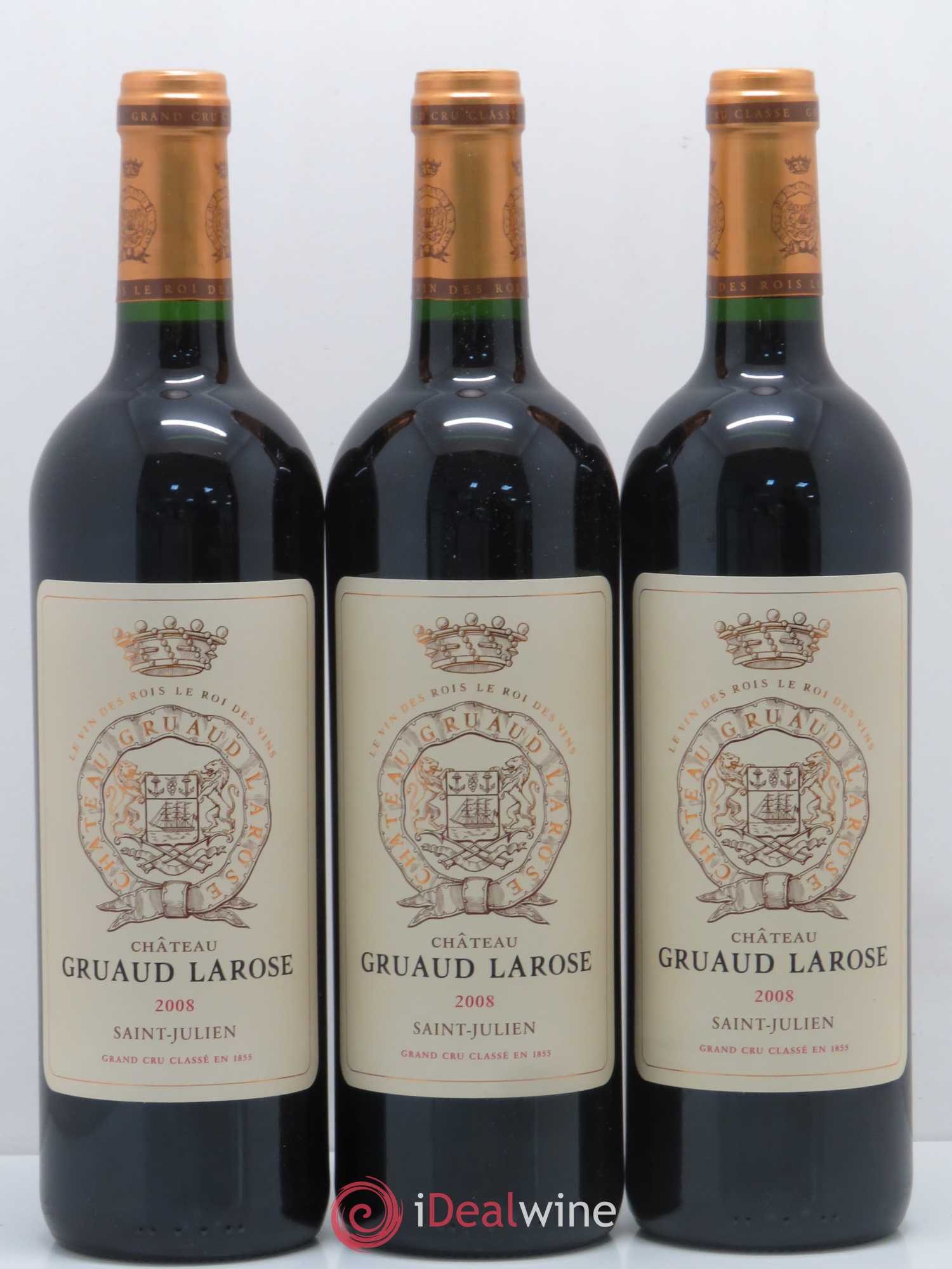 Château Gruaud Larose 2ème Grand Cru Classé 2008 - Lot de 12 bouteilles - 3