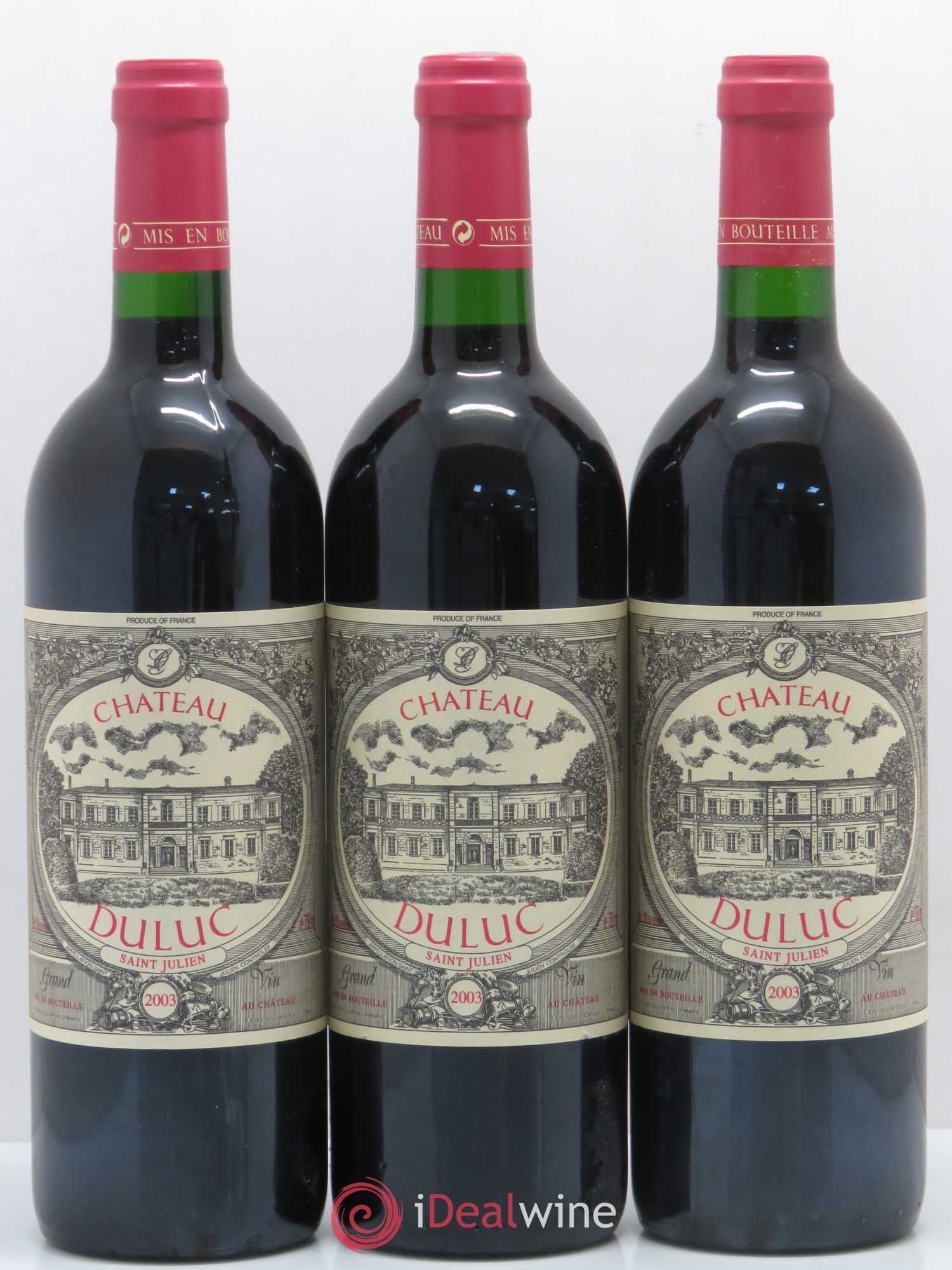 Duluc de Branaire Second Vin 2003 - Lot de 12 bouteilles - 2