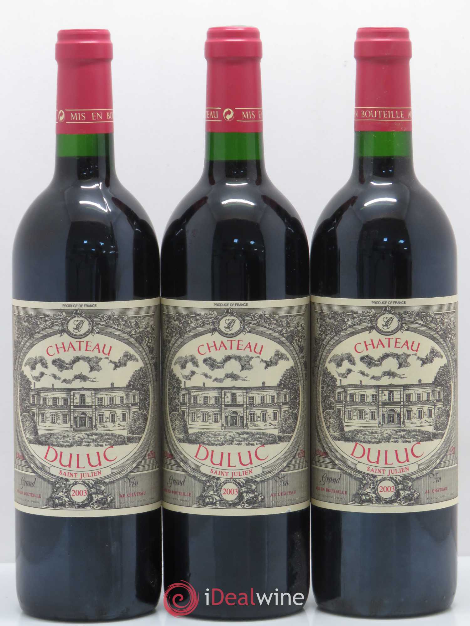 Duluc de Branaire Second Vin 2003 - Lot de 12 bouteilles - 3