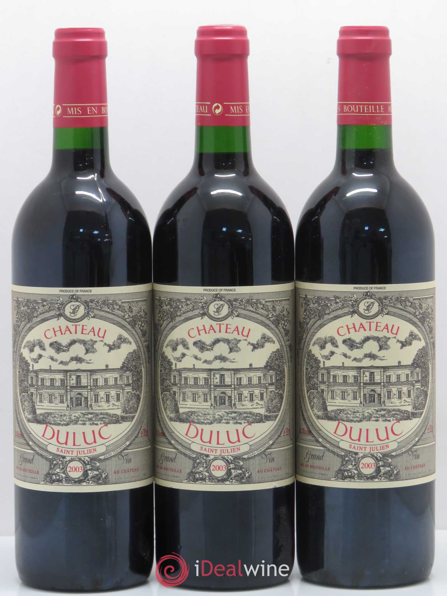 Duluc de Branaire Second Vin 2003 - Lot de 12 bouteilles - 4