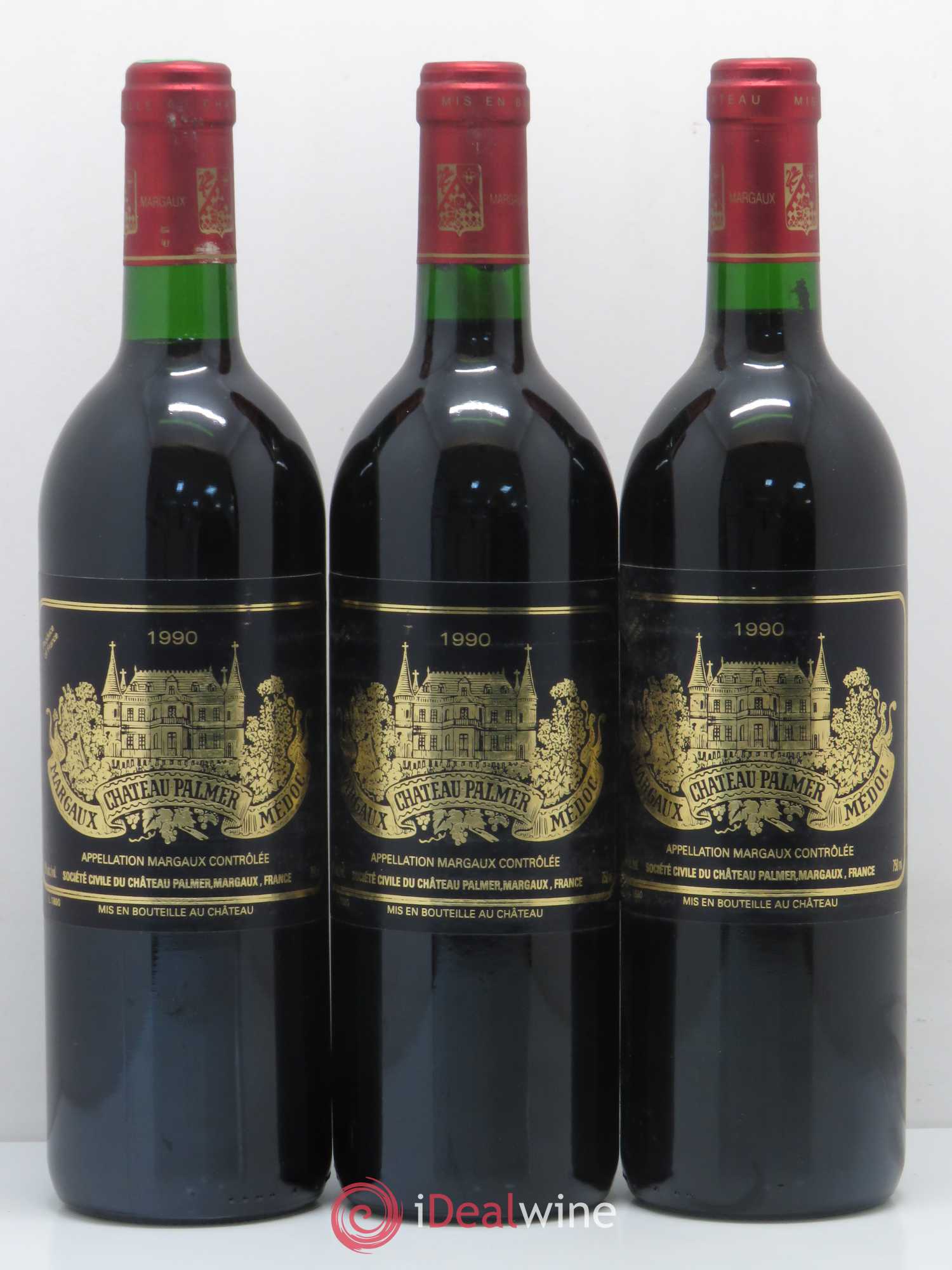 Château Palmer 3ème Grand Cru Classé 1990 - Lot de 6 bouteilles - 2