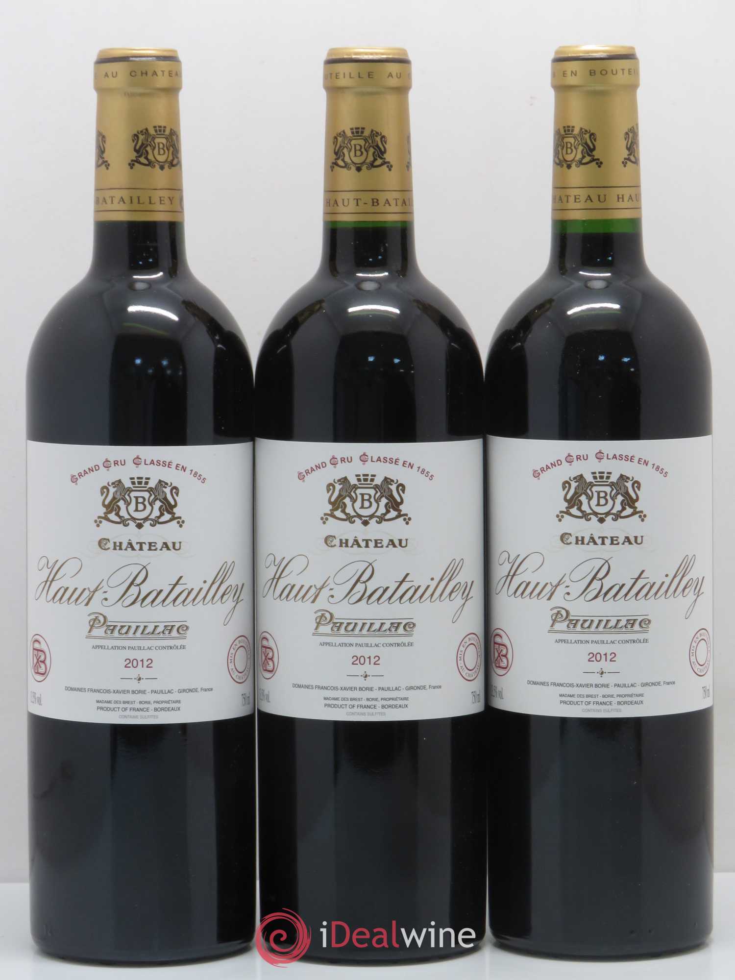 Château Haut Batailley 5ème Grand Cru Classé 2012 - Lot de 12 bouteilles - 4