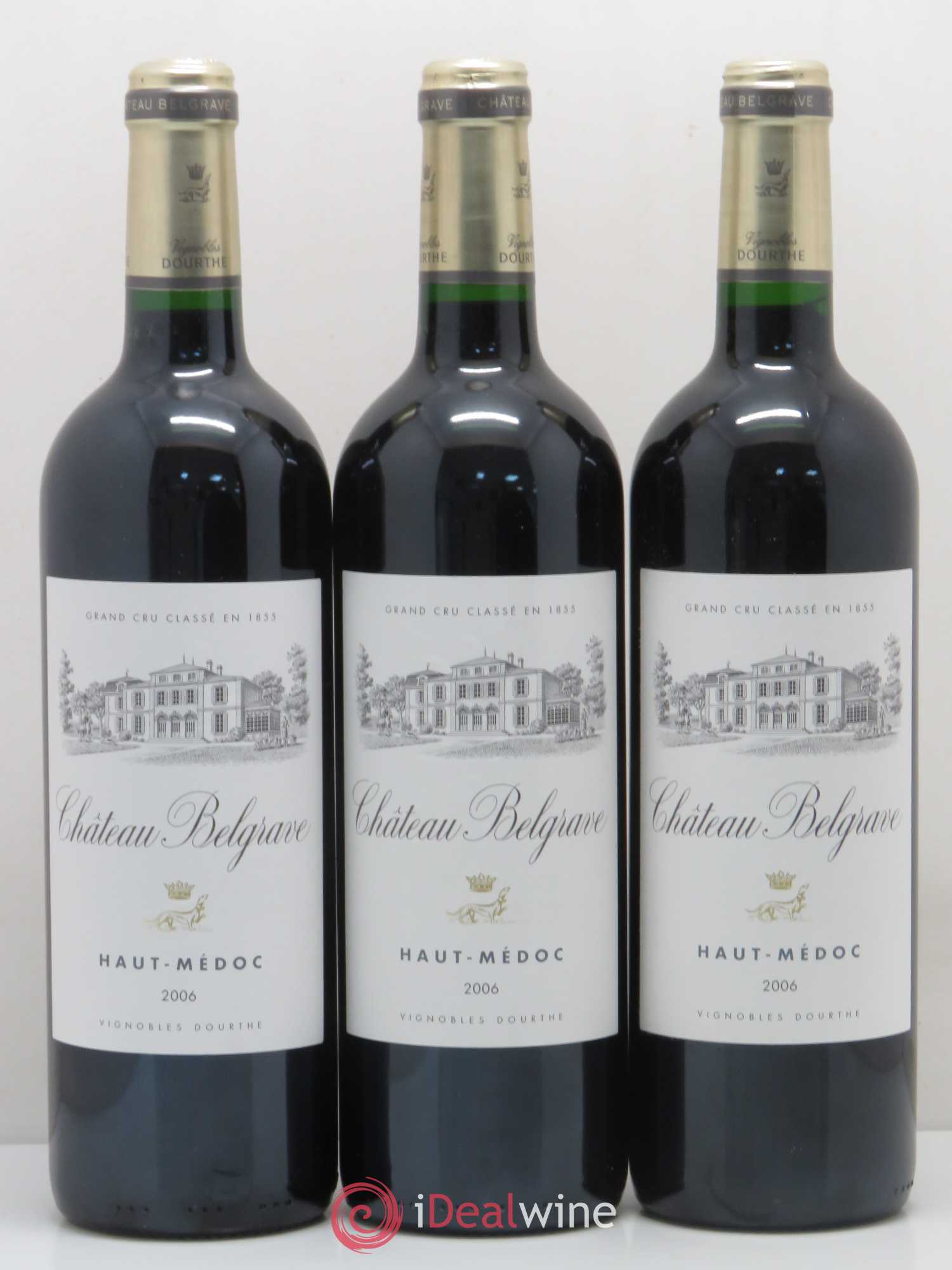 Château Belgrave 5ème Grand Cru Classé 2006 - Lot de 12 bouteilles - 2