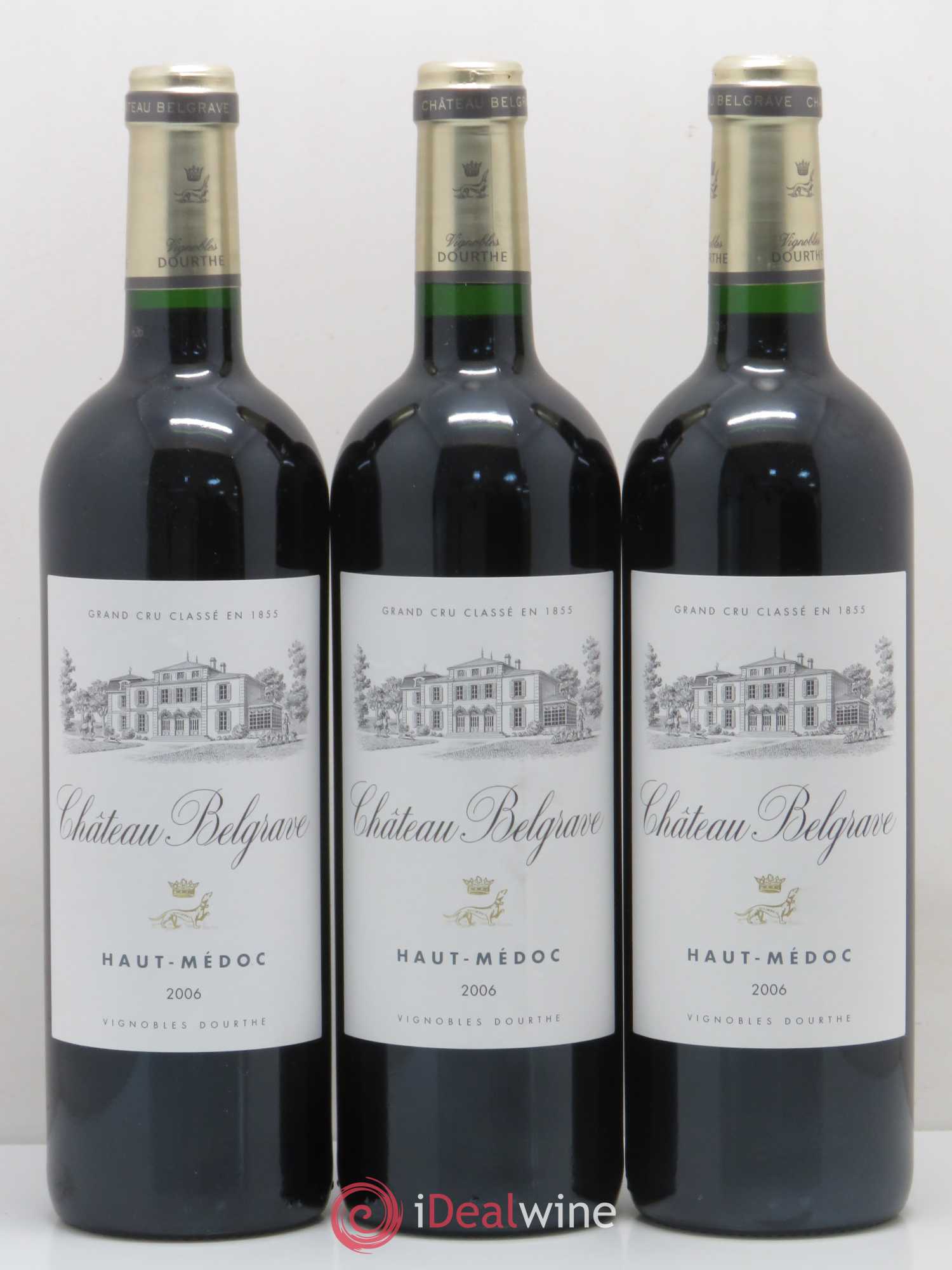 Château Belgrave 5ème Grand Cru Classé 2006 - Lot de 12 bouteilles - 3