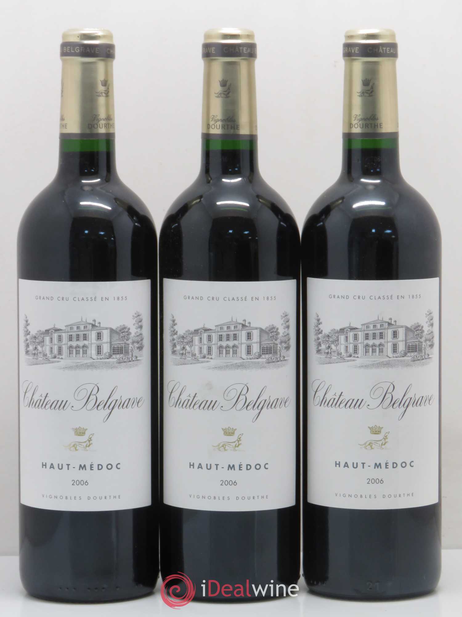 Château Belgrave 5ème Grand Cru Classé 2006 - Lot de 12 bouteilles - 4