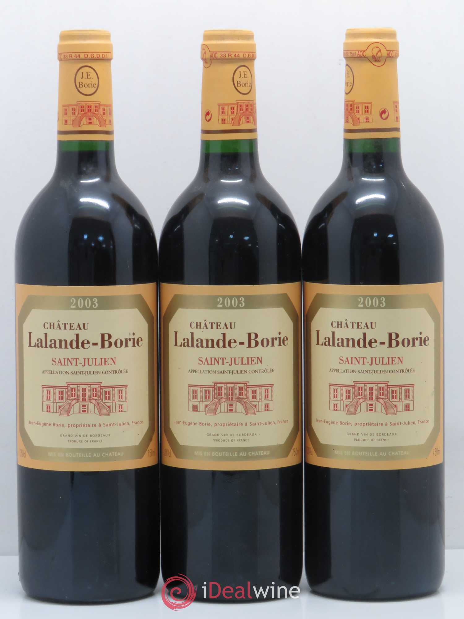 Château Lalande Borie 2003 - Lot de 6 bouteilles - 2