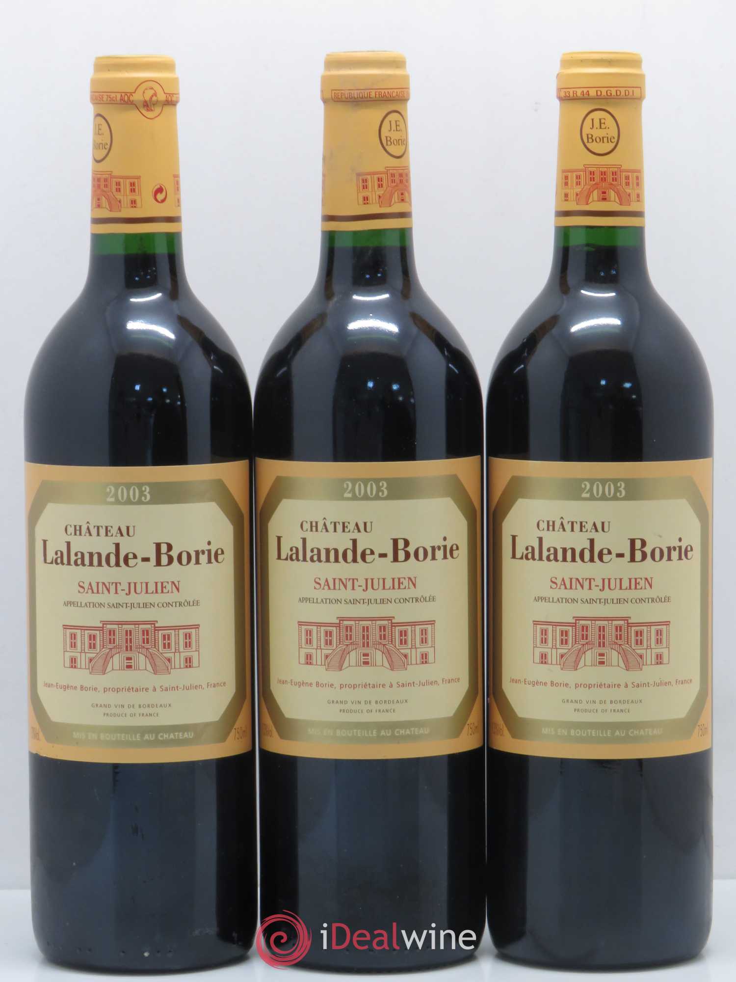 Château Lalande Borie 2003 - Lot de 12 bouteilles - 2