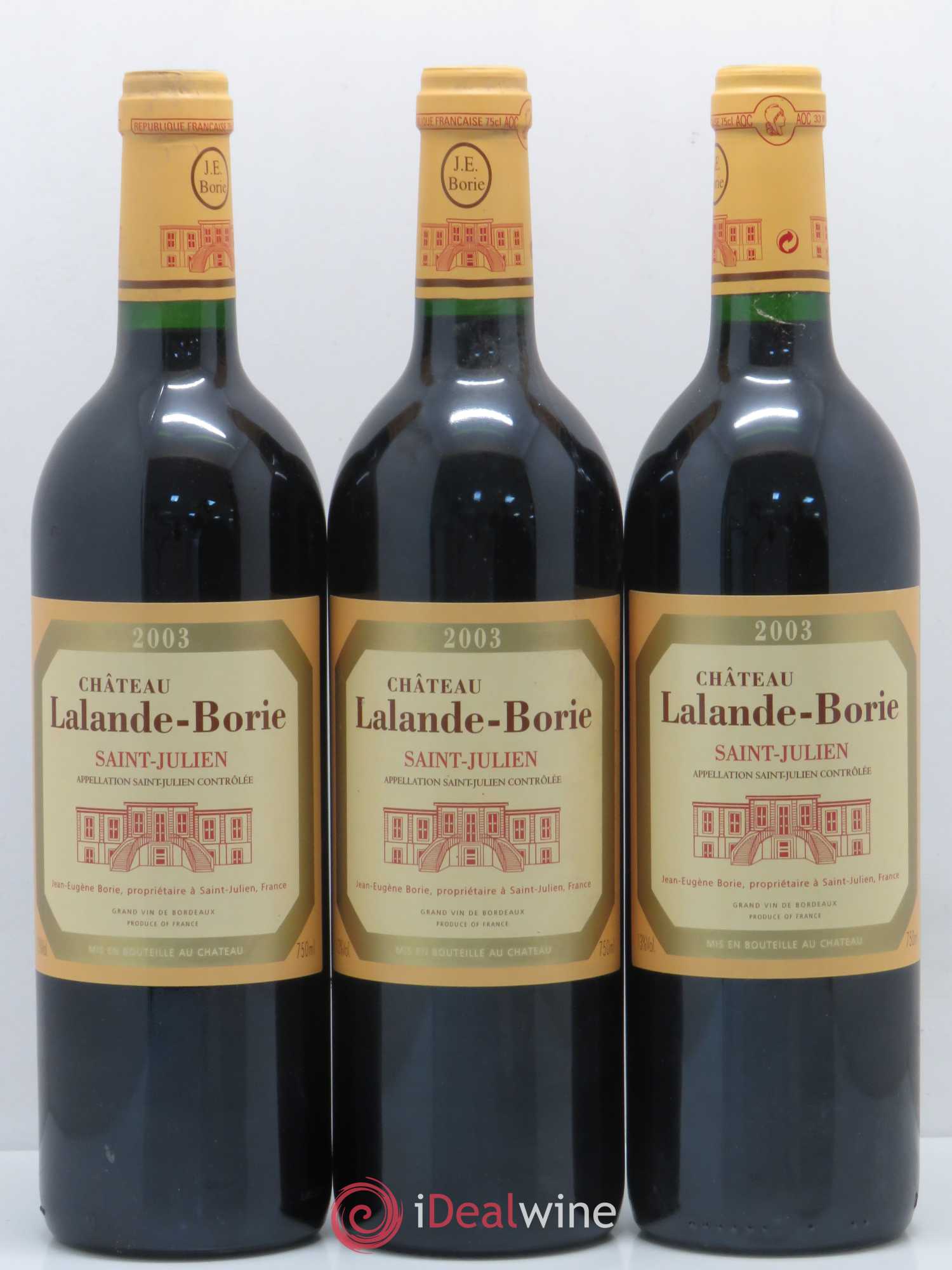 Château Lalande Borie 2003 - Lot de 12 bouteilles - 3