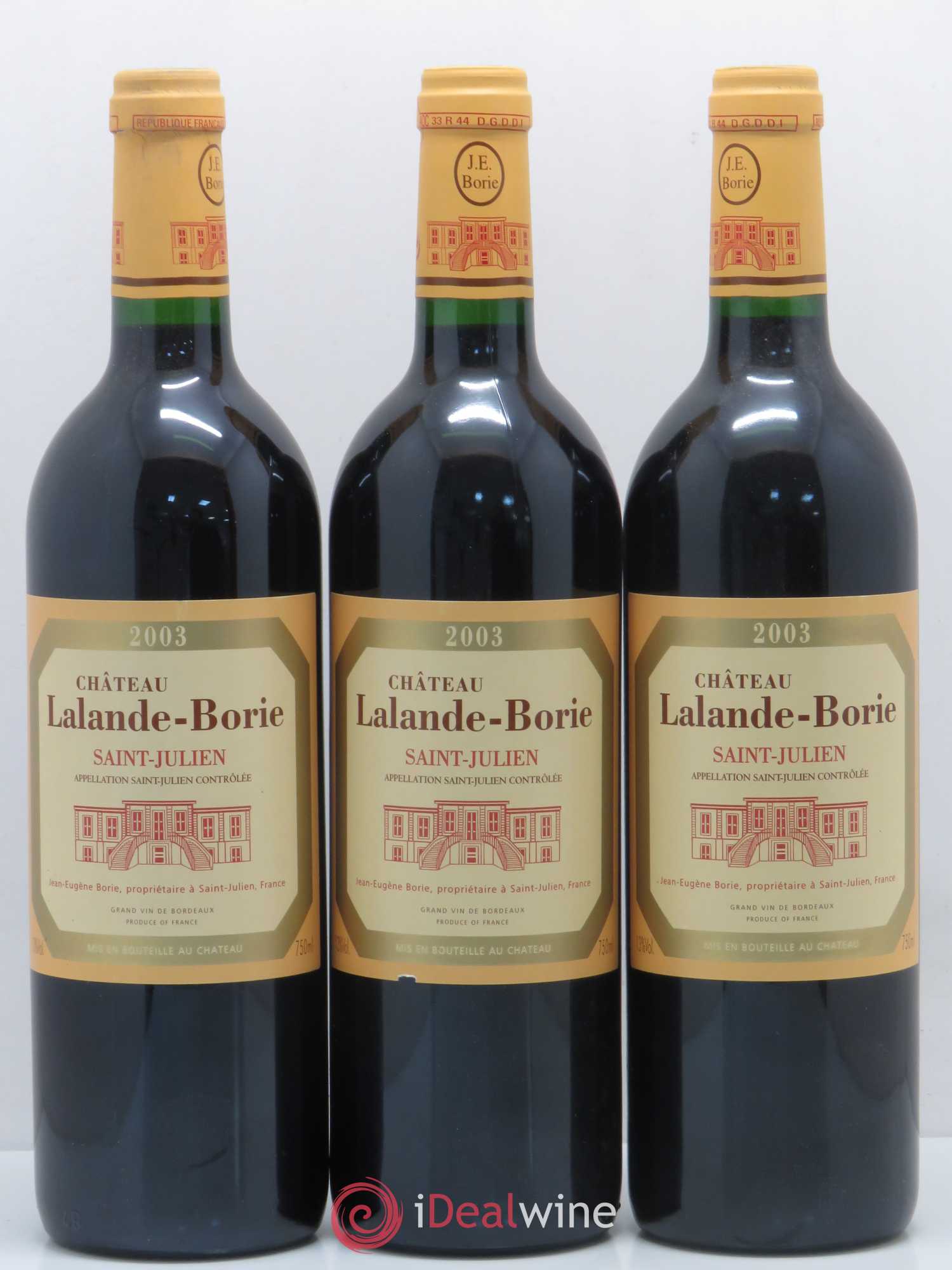 Château Lalande Borie 2003 - Lot de 12 bouteilles - 4