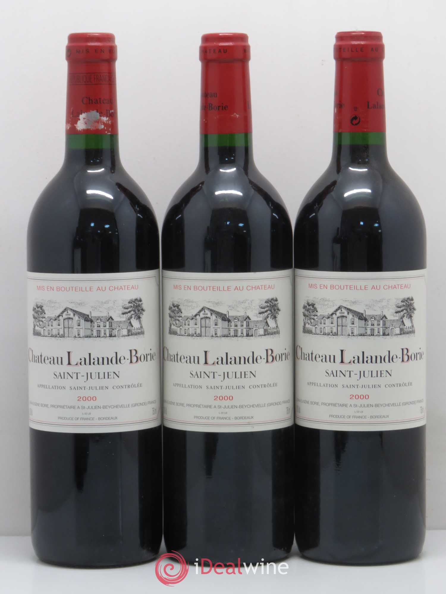 Château Lalande Borie 2000 - Lot de 6 bouteilles - 1