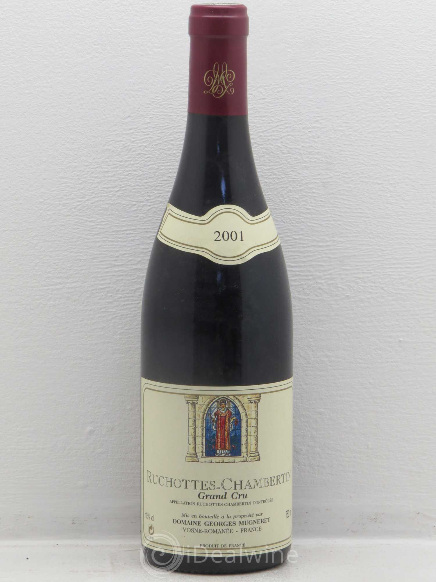 Ruchottes-Chambertin Grand Cru Georges Mugneret (Domaine) 2001 - Lot de 1 bouteille - 0