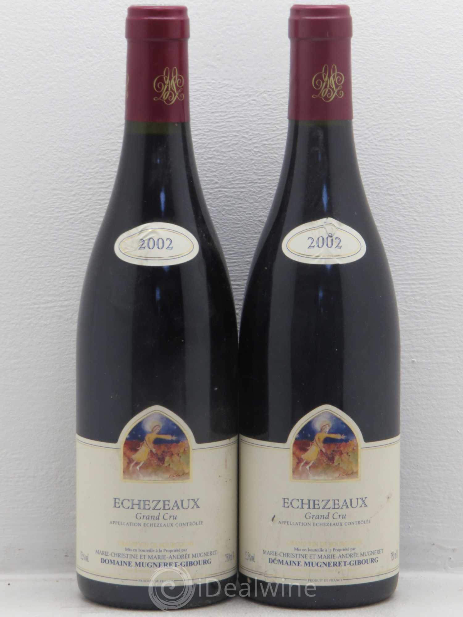 Echezeaux Grand Cru Mugneret-Gibourg (Domaine) 2002 - Lot de 2 bouteilles - 0