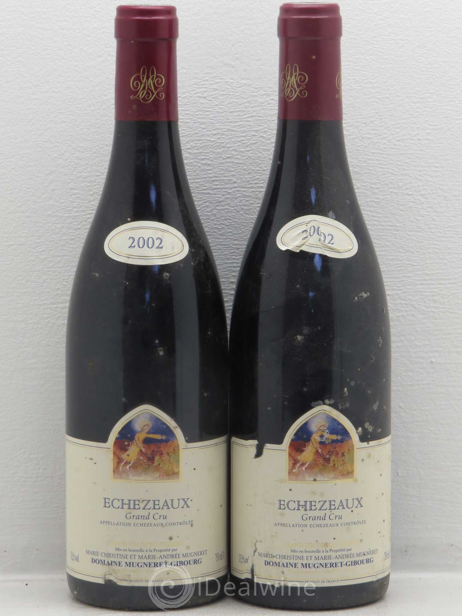 Echezeaux Grand Cru Mugneret-Gibourg (Domaine) 2002 - Lot de 2 bouteilles - 0