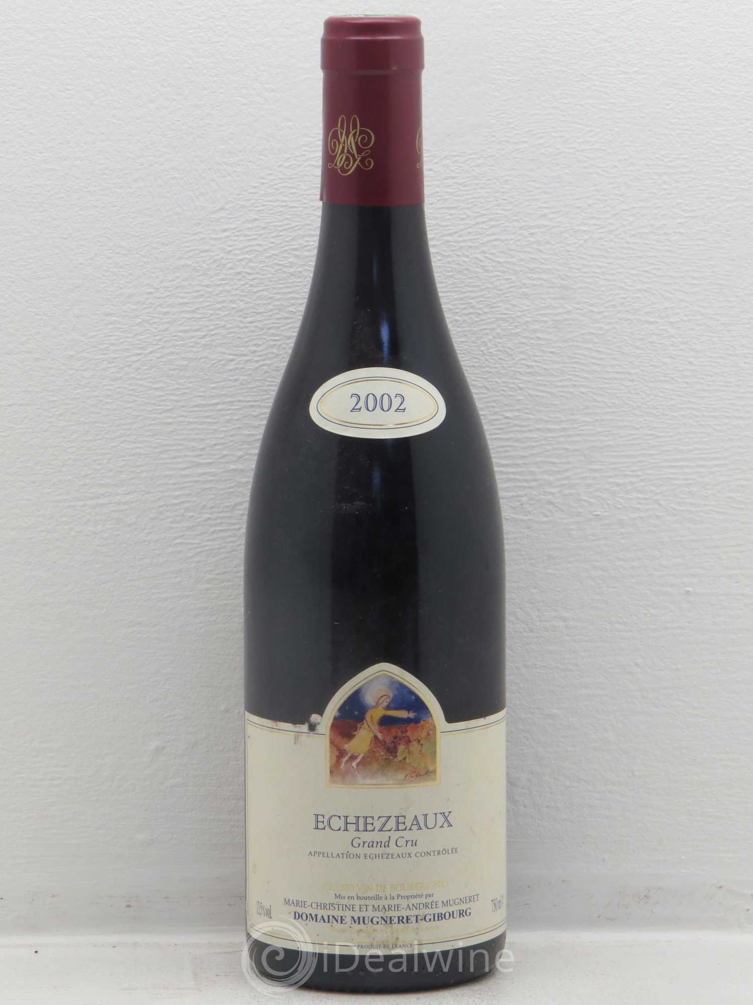 Echezeaux Grand Cru Mugneret-Gibourg (Domaine) 2002 - Lot de 1 bouteille - 0