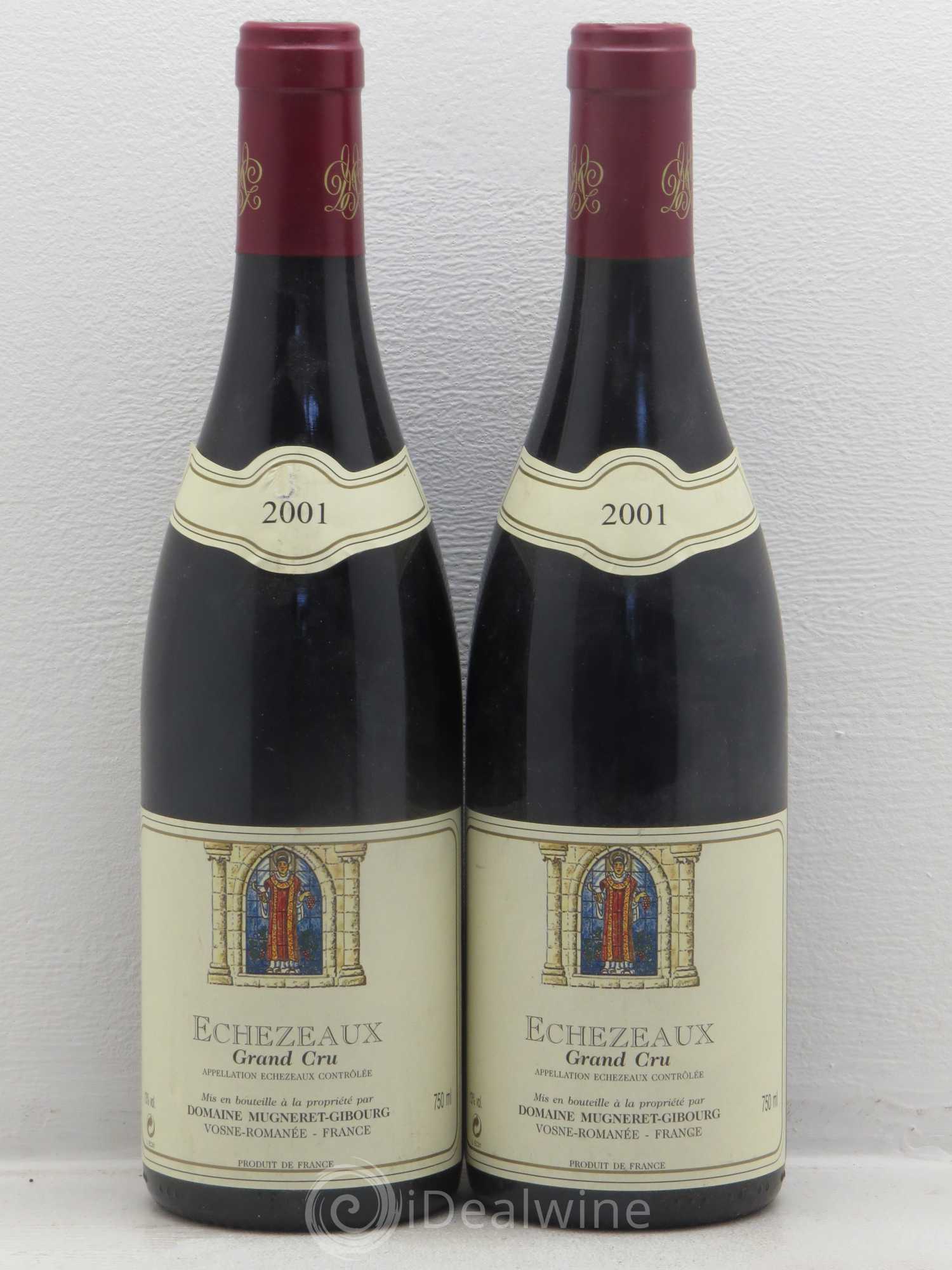 Echezeaux Grand Cru Mugneret-Gibourg (Domaine) 2001 - Lot de 2 bouteilles - 0