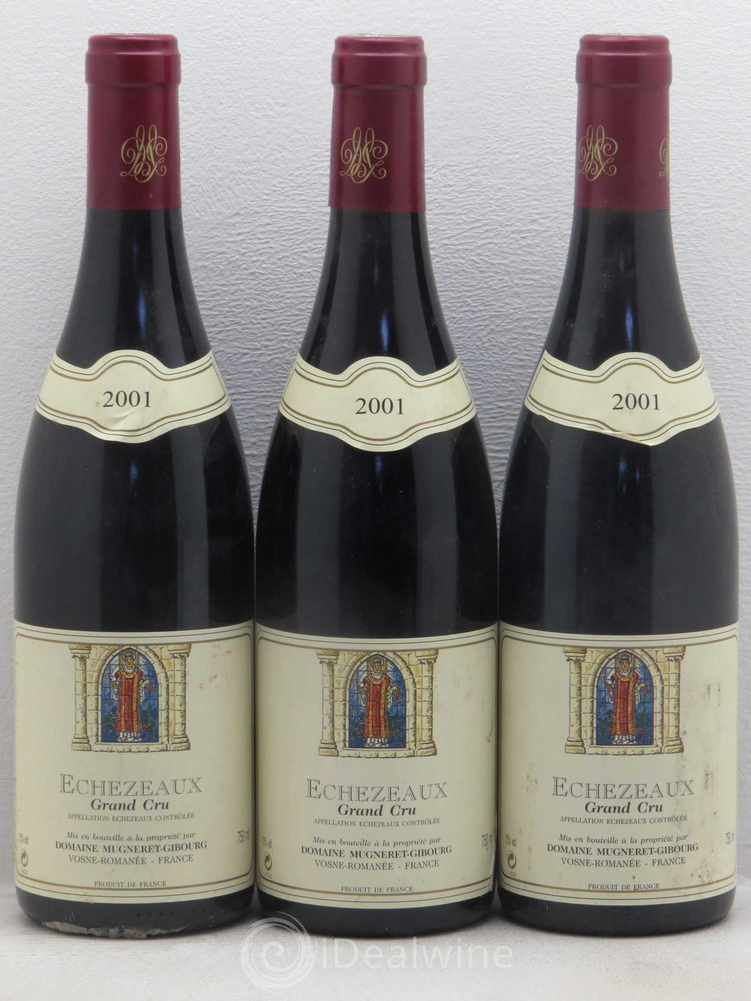 Echezeaux Grand Cru Mugneret-Gibourg (Domaine) 2001 - Lot de 6 bouteilles - 2