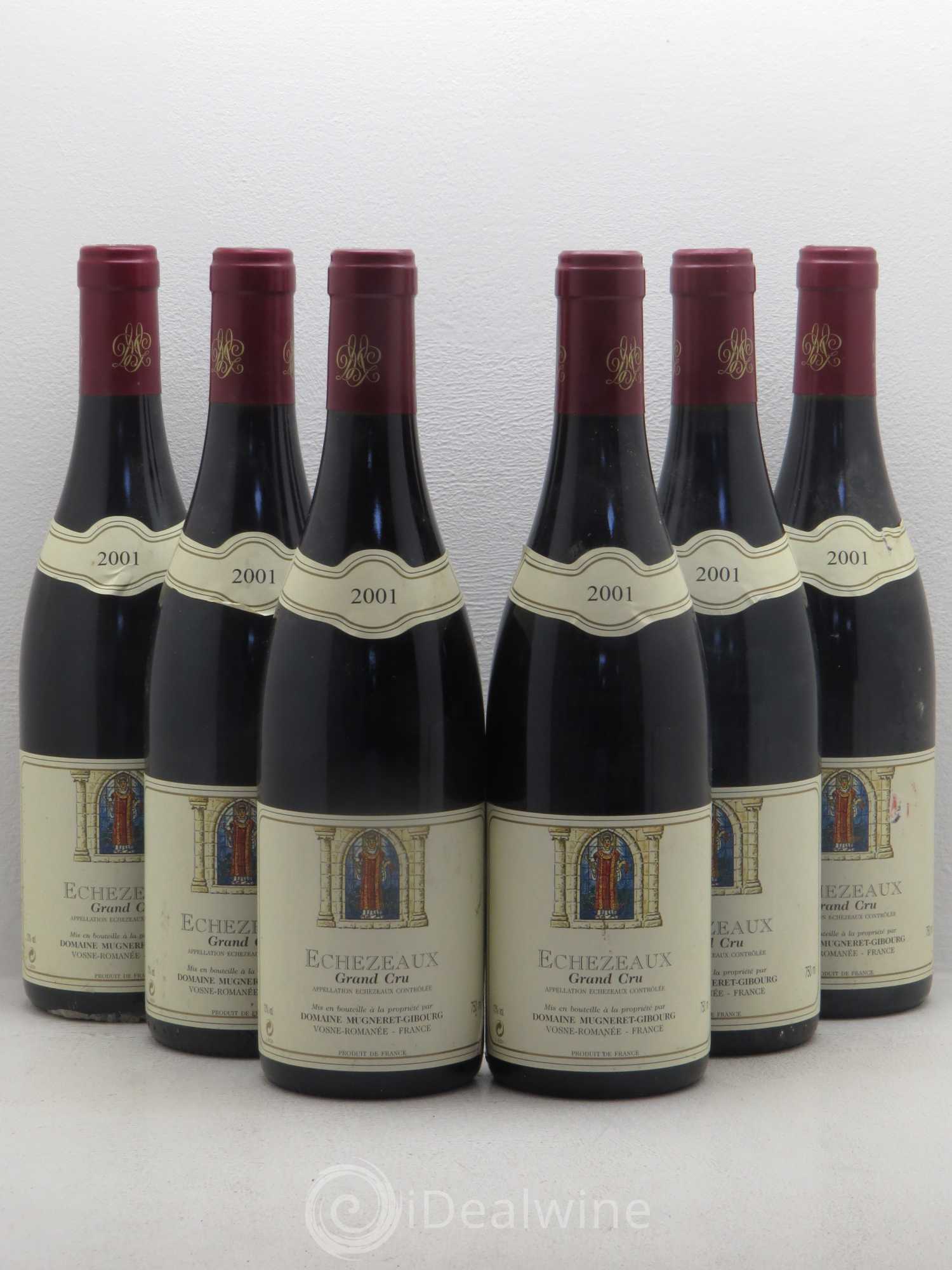 Echezeaux Grand Cru Mugneret-Gibourg (Domaine) 2001 - Lot de 6 bouteilles - 0
