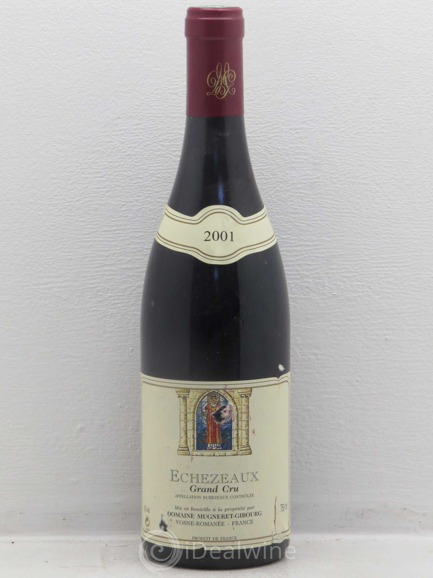 Echezeaux Grand Cru Mugneret-Gibourg (Domaine) 2001 - Lot de 1 bouteille - 0