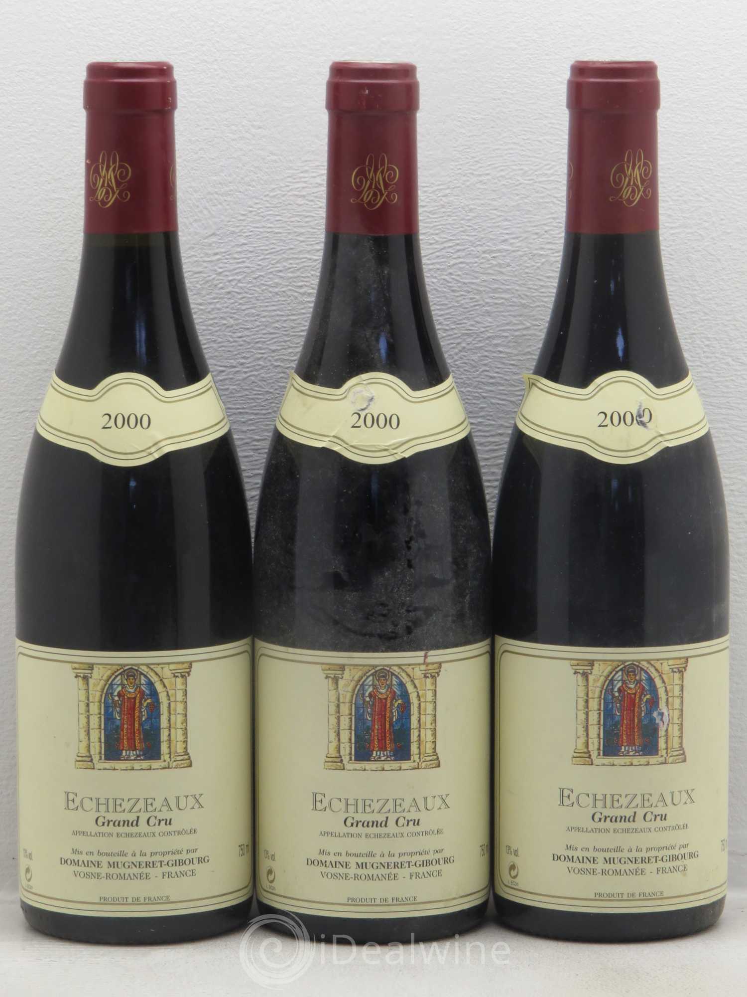 Echezeaux Grand Cru Mugneret-Gibourg (Domaine) 2000 - Lot de 3 bouteilles - 0