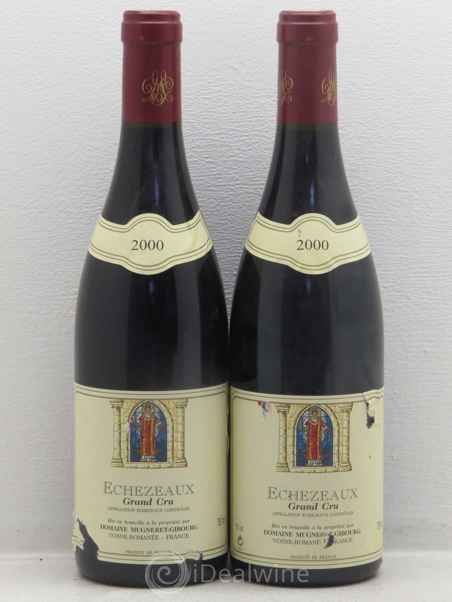 Echezeaux Grand Cru Mugneret-Gibourg (Domaine) 2000 - Lot de 2 bouteilles - 0