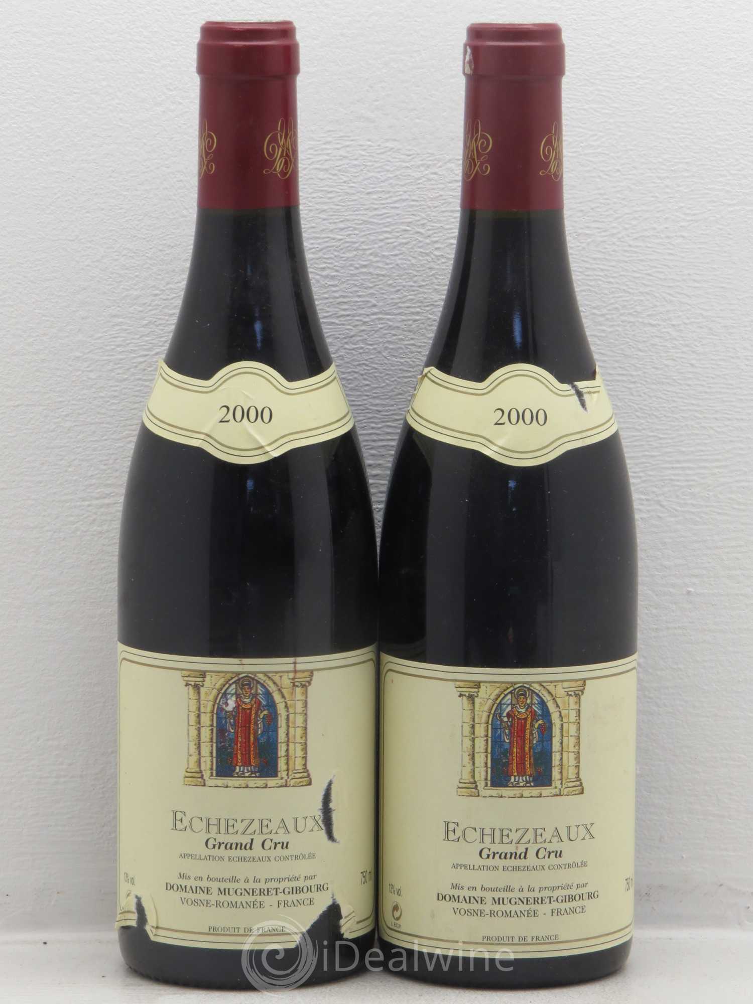 Echezeaux Grand Cru Mugneret-Gibourg (Domaine) 2000 - Lot de 2 bouteilles - 0