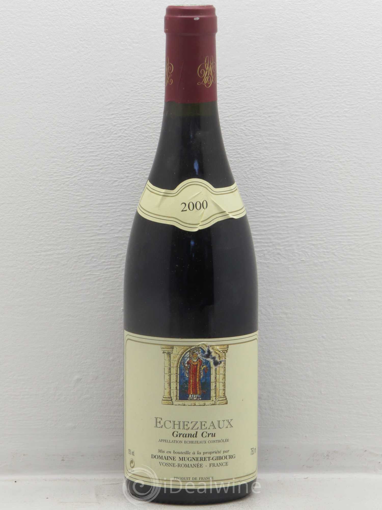 Echezeaux Grand Cru Mugneret-Gibourg (Domaine) 2000 - Lot de 1 bouteille - 0