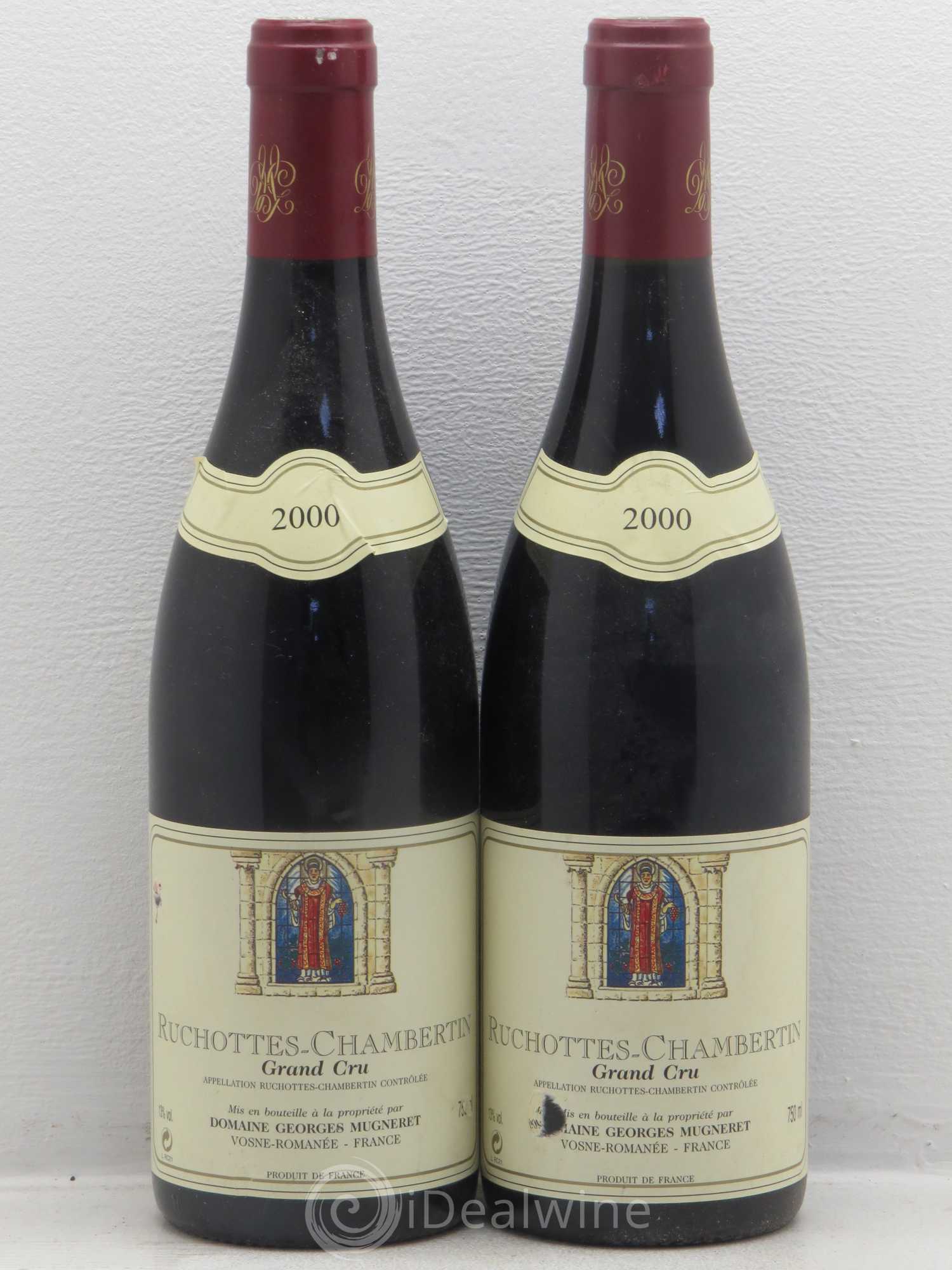 Ruchottes-Chambertin Grand Cru Georges Mugneret (Domaine) 2000 - Lot de 2 bouteilles - 0