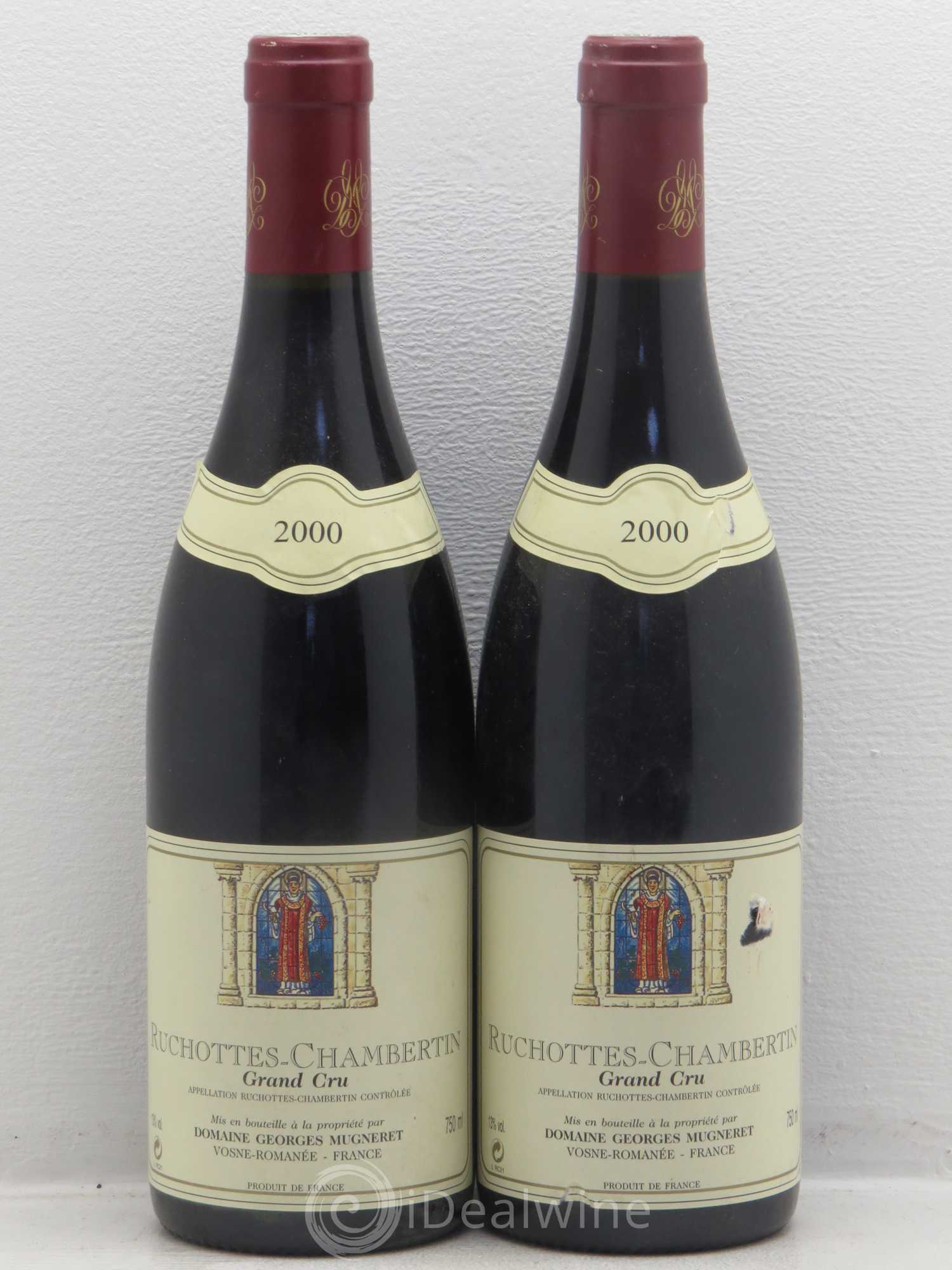 Ruchottes-Chambertin Grand Cru Georges Mugneret (Domaine) 2000 - Lot de 2 bouteilles - 0