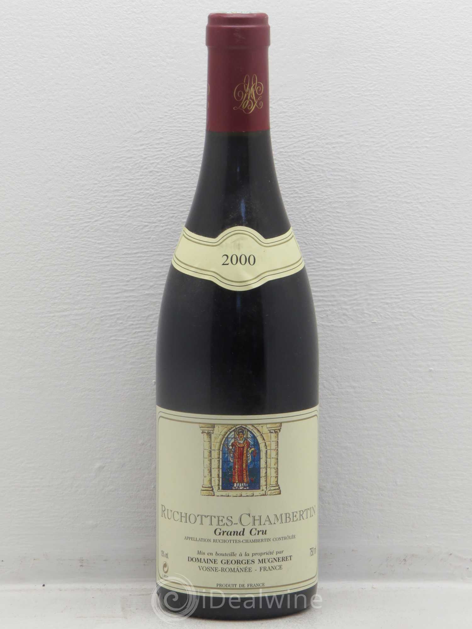 Ruchottes-Chambertin Grand Cru Georges Mugneret (Domaine) 2000 - Lot de 1 bouteille - 0
