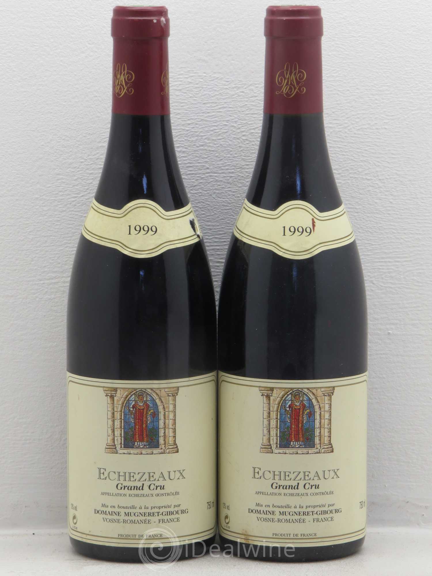 Echezeaux Grand Cru Mugneret-Gibourg (Domaine) 1999 - Lot de 2 bouteilles - 0