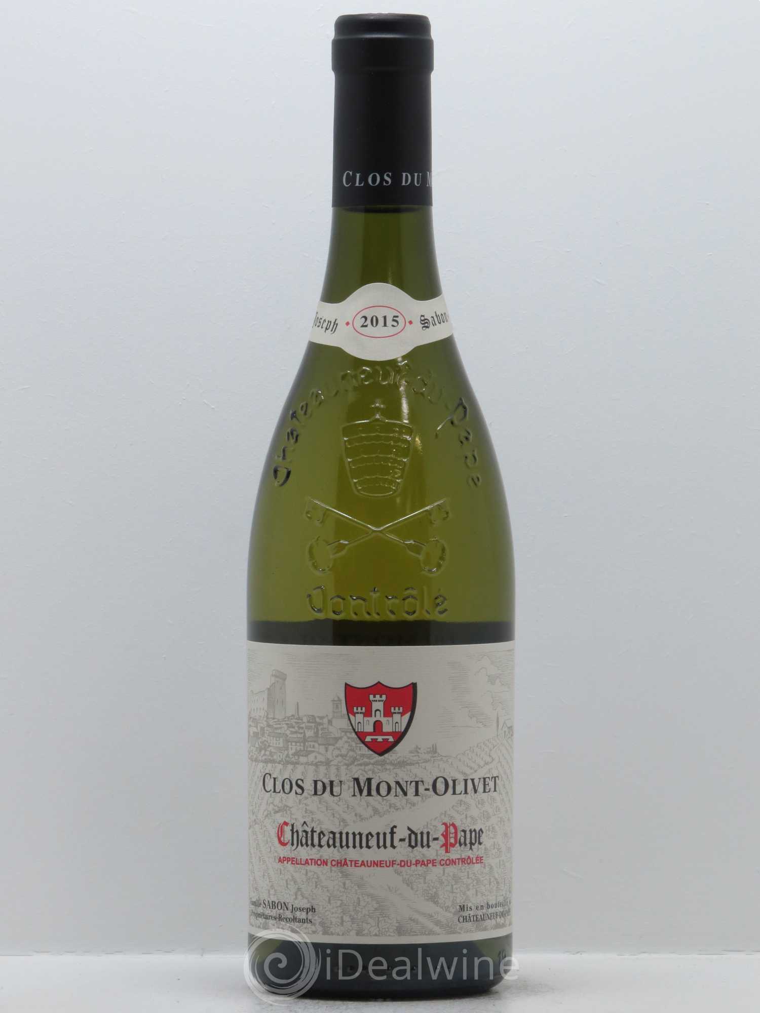 Châteauneuf-du-Pape Clos du Mont-Olivet 2015 - Lot de 1 bouteille - 0