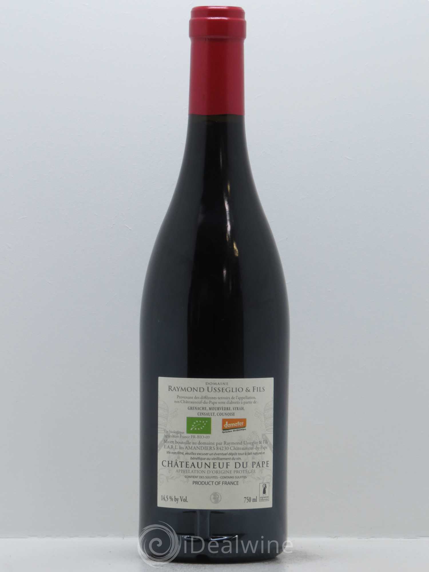 Châteauneuf-du-Pape Raymond Usseglio & Fils (Domaine) 2015 - Lot de 1 bouteille - 1