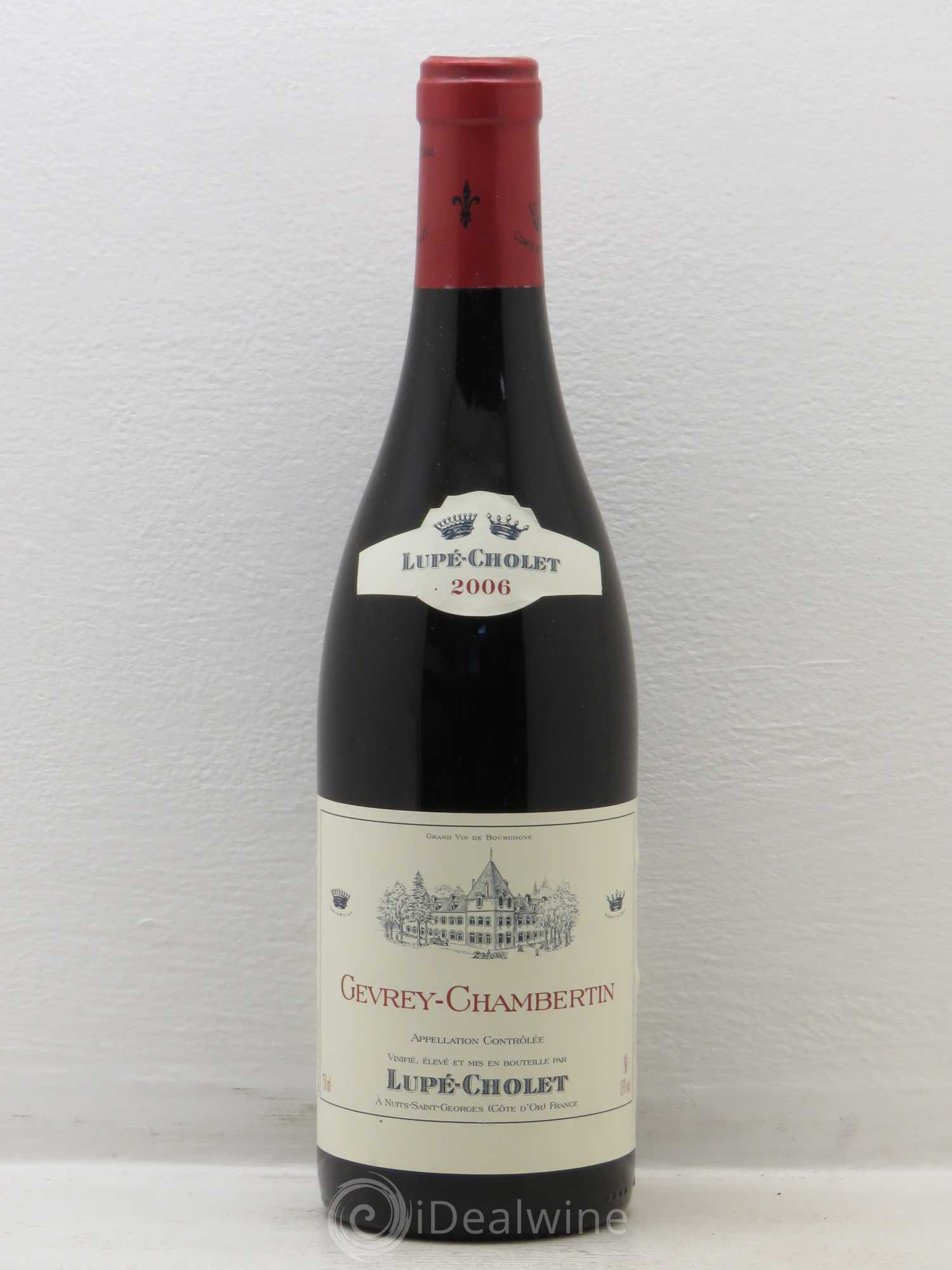 Gevrey-Chambertin Lupe Cholet 2006 - Lot de 1 bouteille - 0