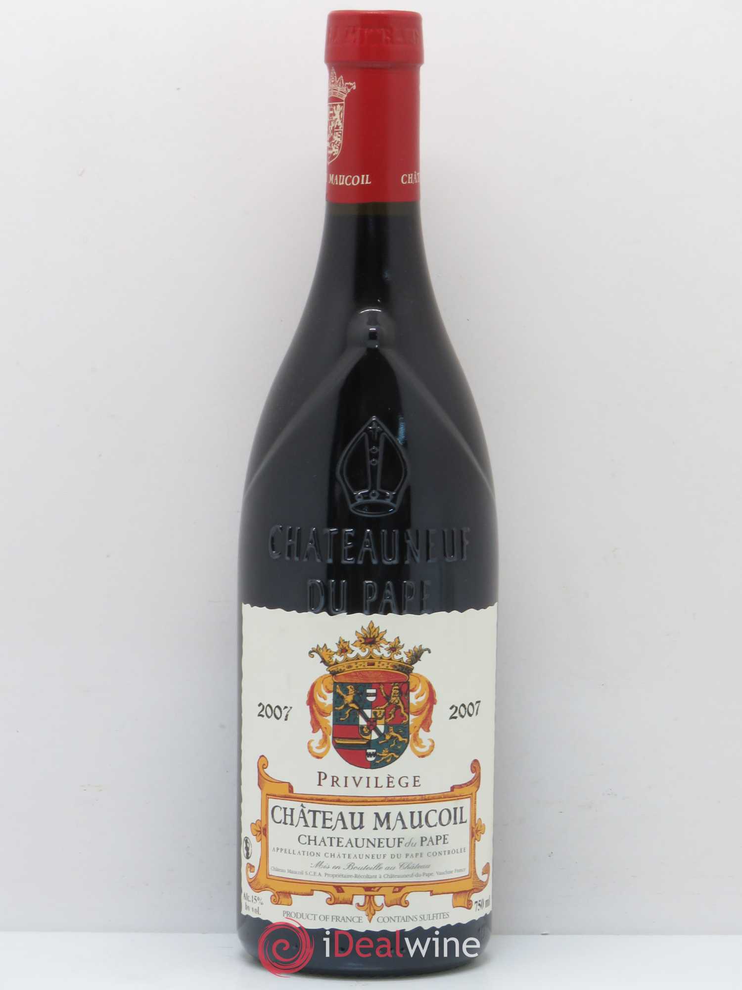 Châteauneuf-du-Pape Château Maucoil Privilege 2007 - Posten von 1 Flasche - 0