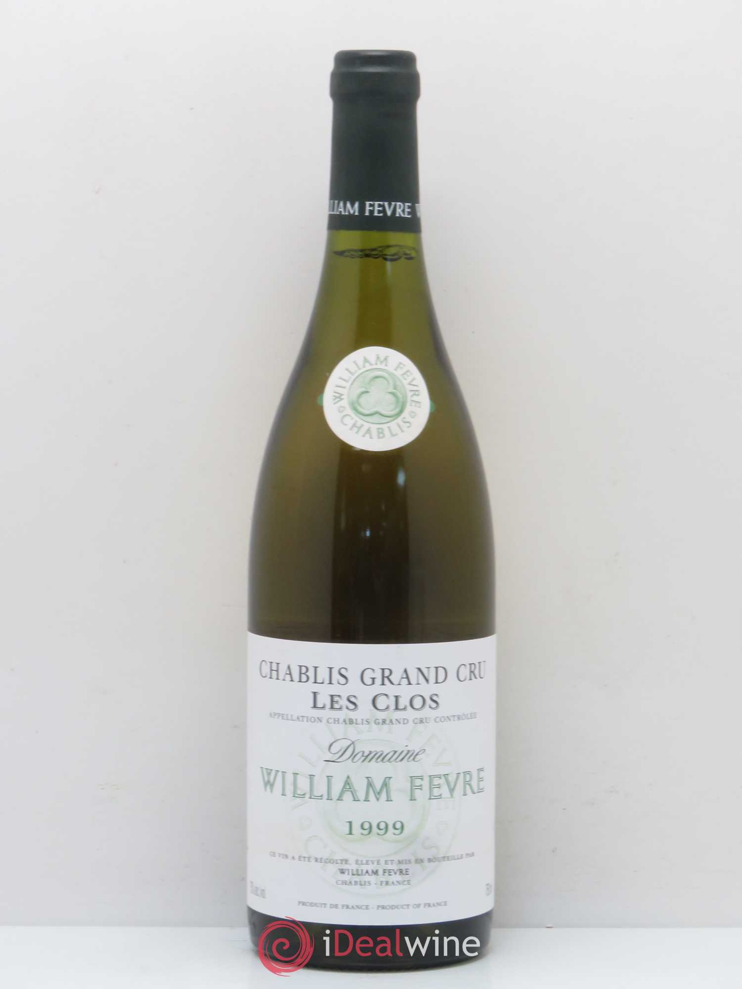 Chablis Grand Cru Les Clos William Fèvre 1999 - Lot de 1 bouteille - 0